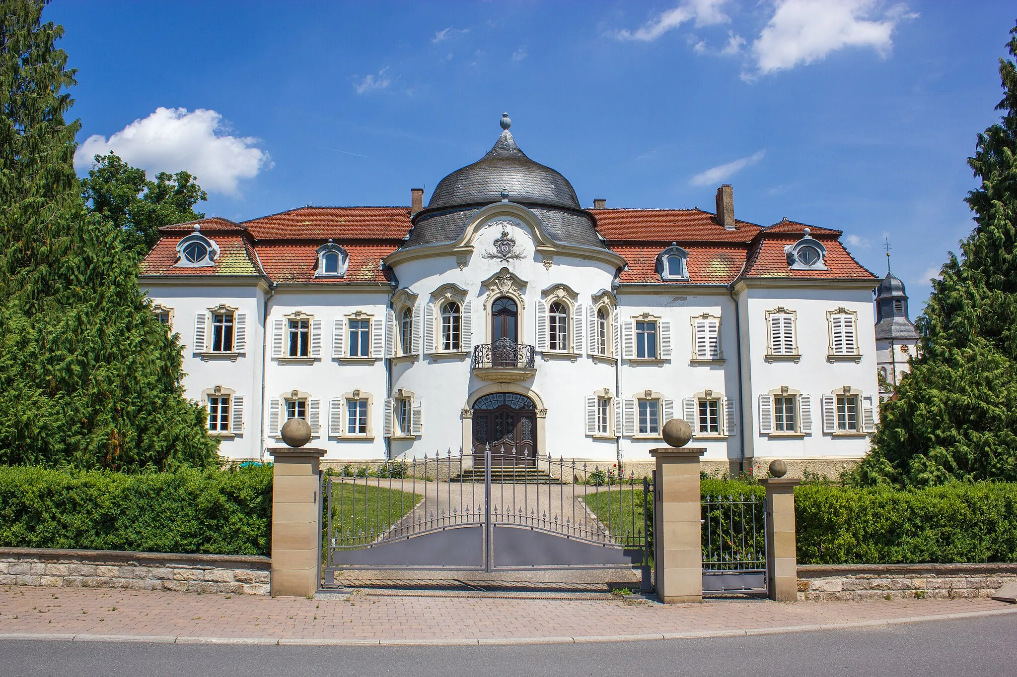 Photo showing: Weißes Schloss (White castle) in Jagsthausen