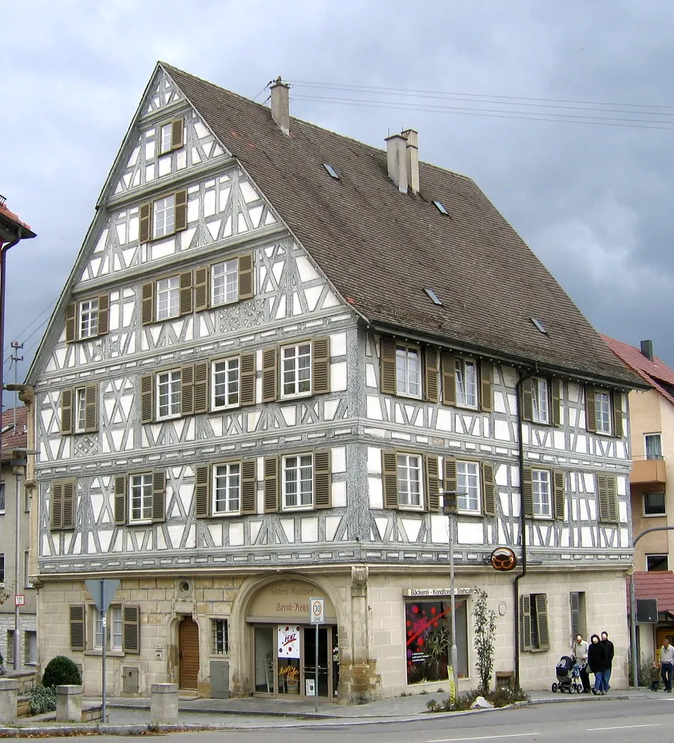 Photo showing: Kirchberg an der Murr, Altes Pfarrhaus von von 1617
