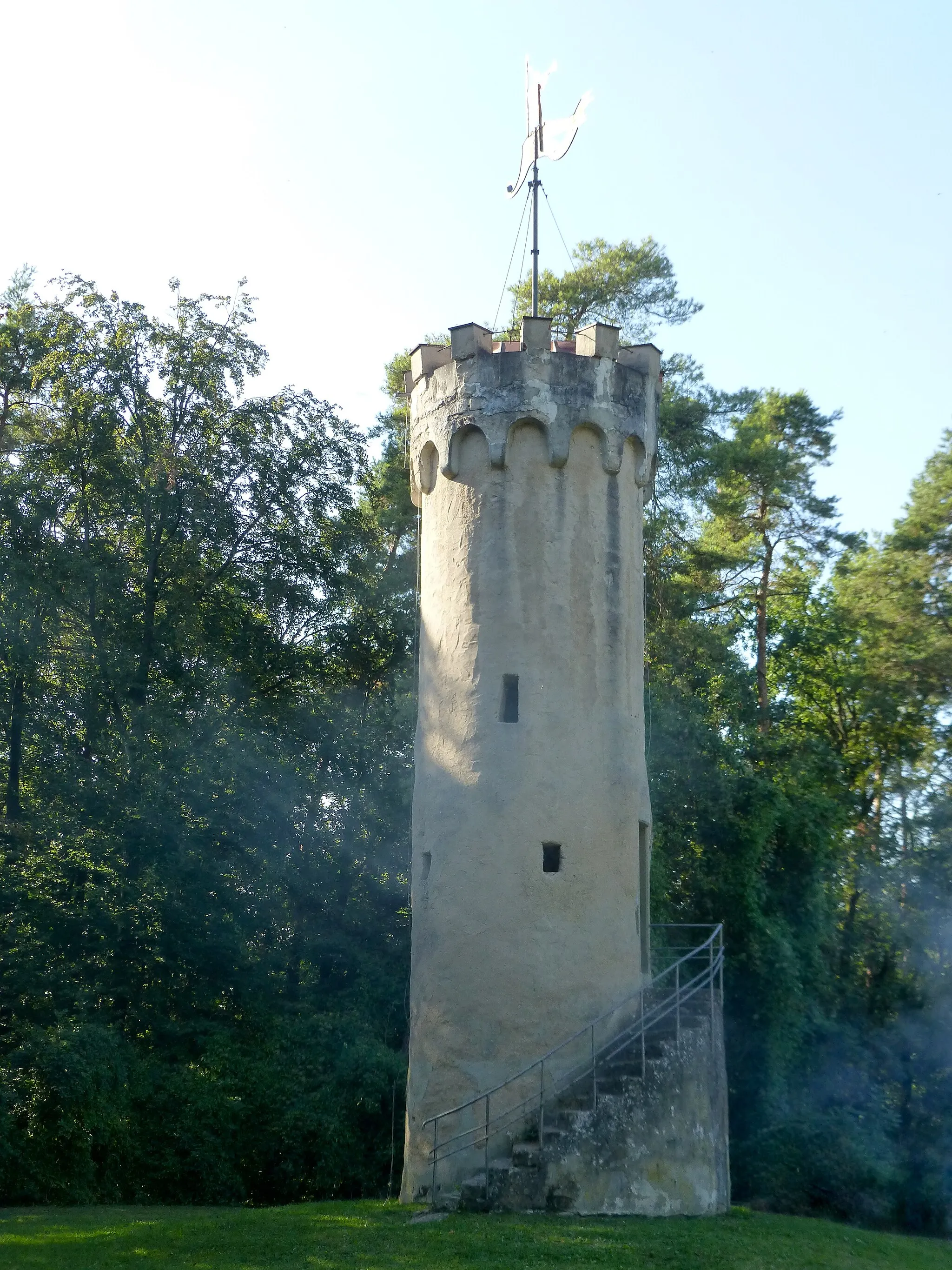 Photo showing: Wartbergturm auf dem Wartberg bei Künzelsau
