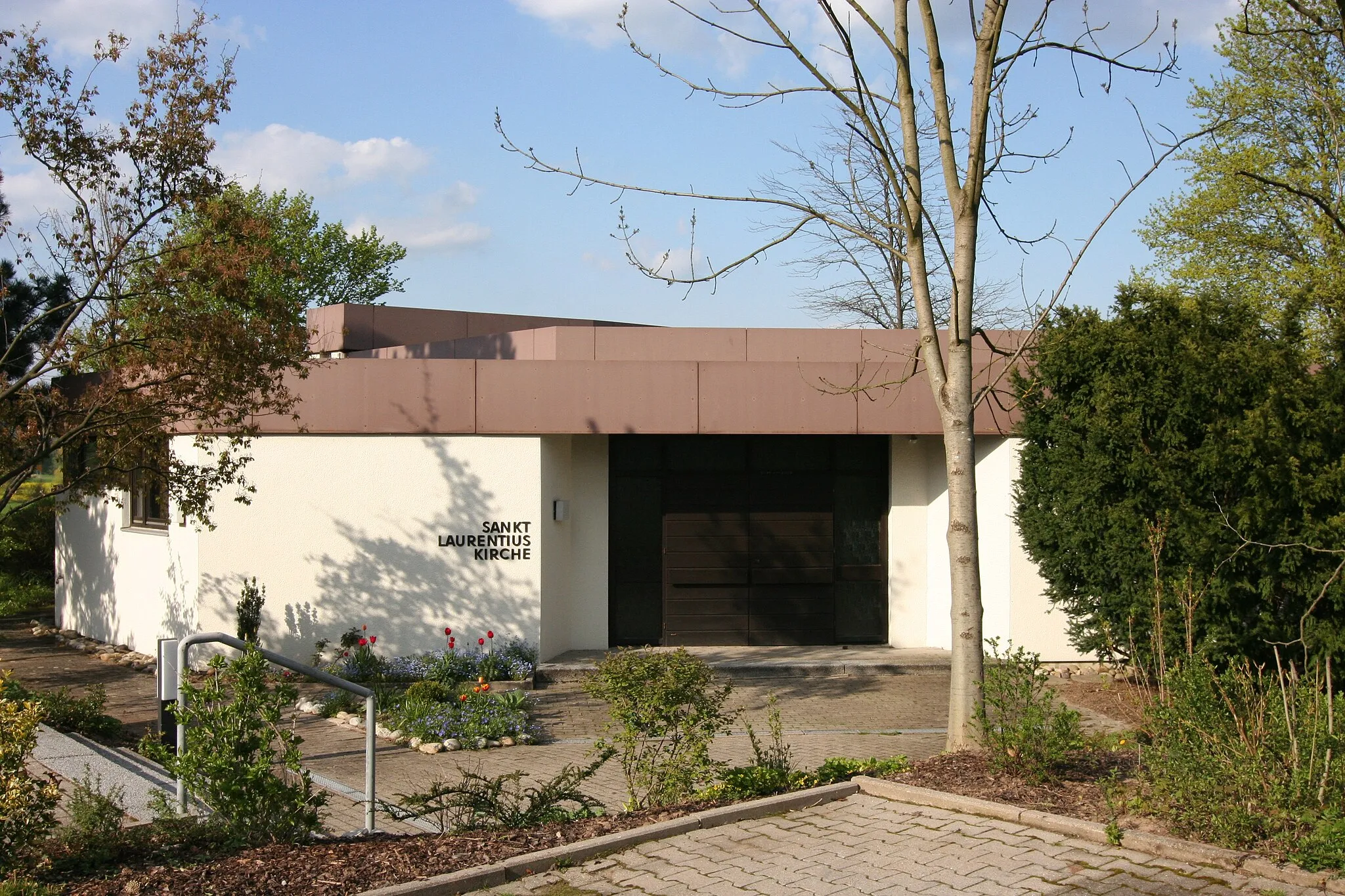 Photo showing: The Roman Catholic St Lawrence church in Lehrensteinsfeld