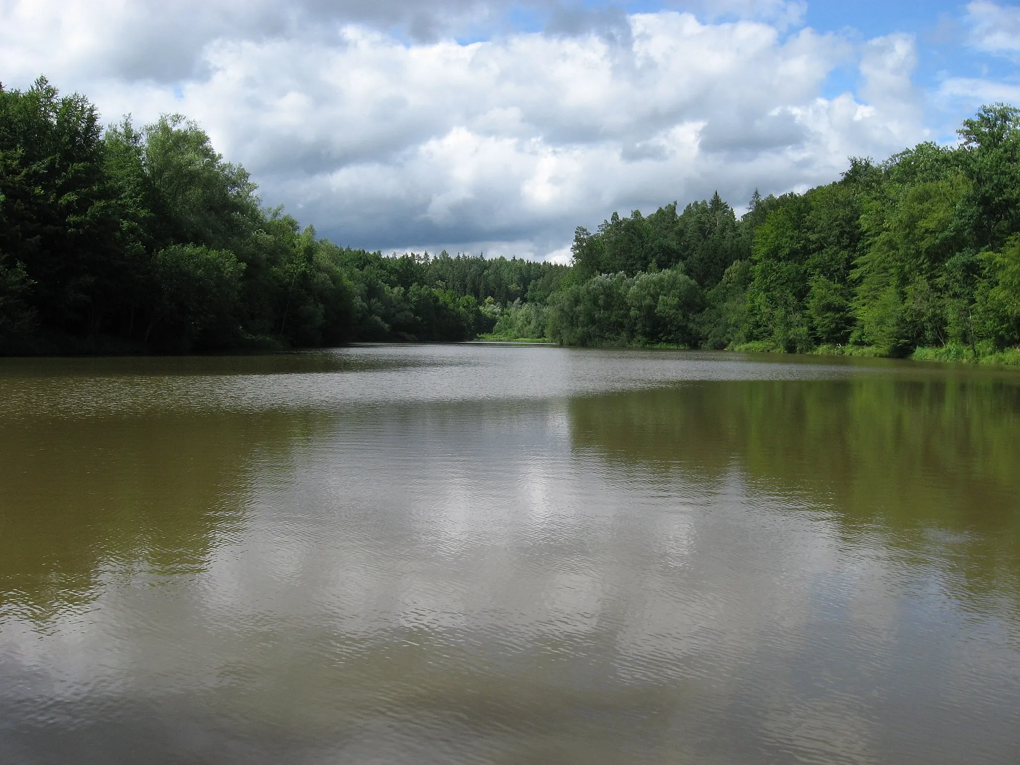 Photo showing: Sulzbachstausee zwischen Schönaich und Steinenbronn