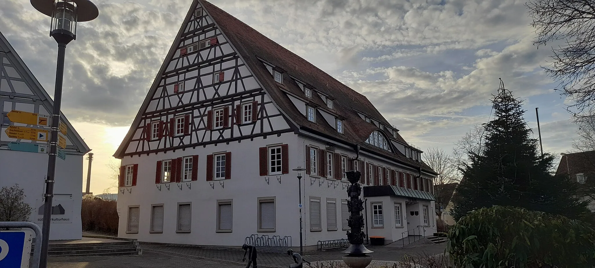 Photo showing: Rathaus Süßen, ehemaliger Schwarzer Adler