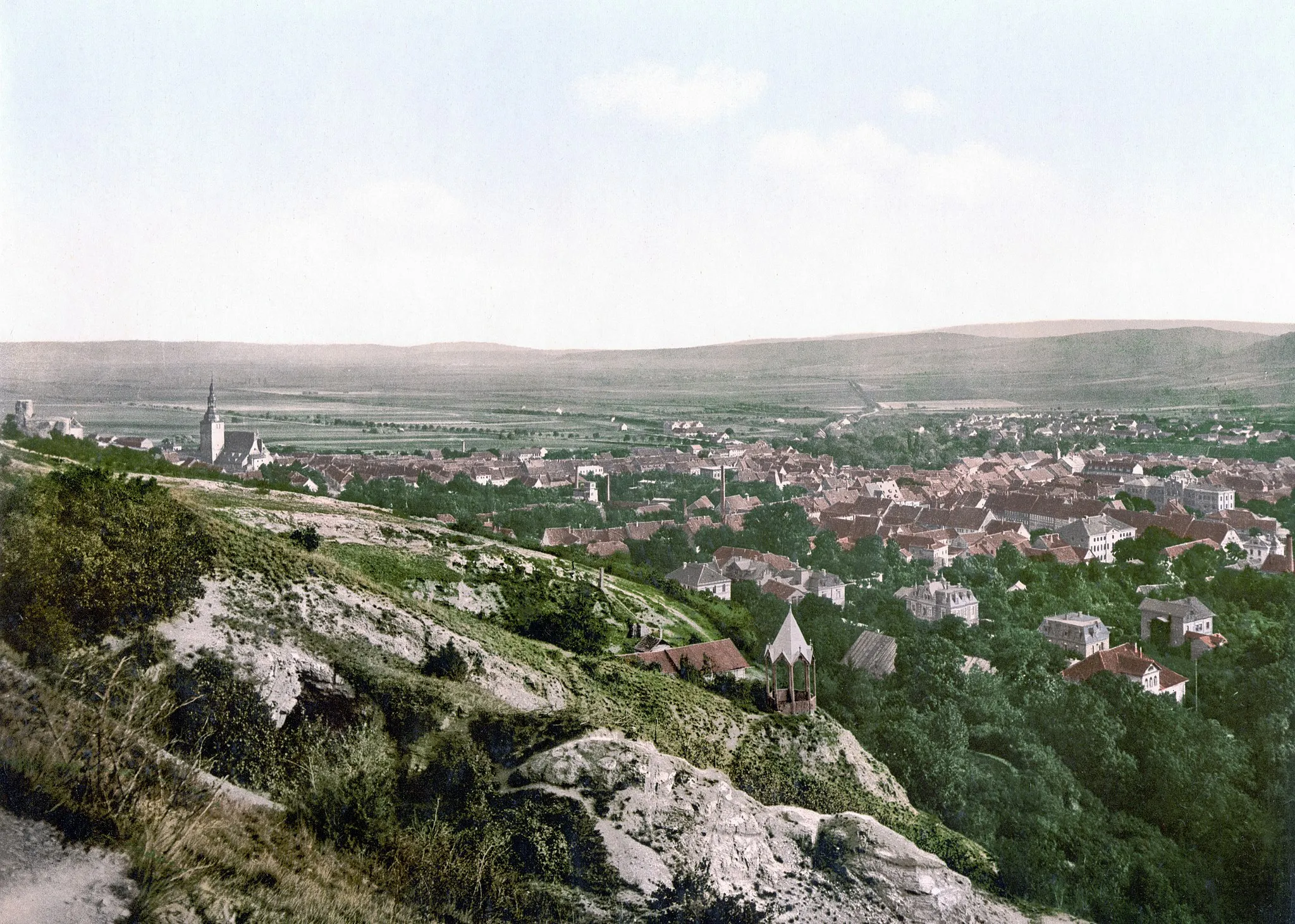 Photo showing: Frankenhausen um 1900