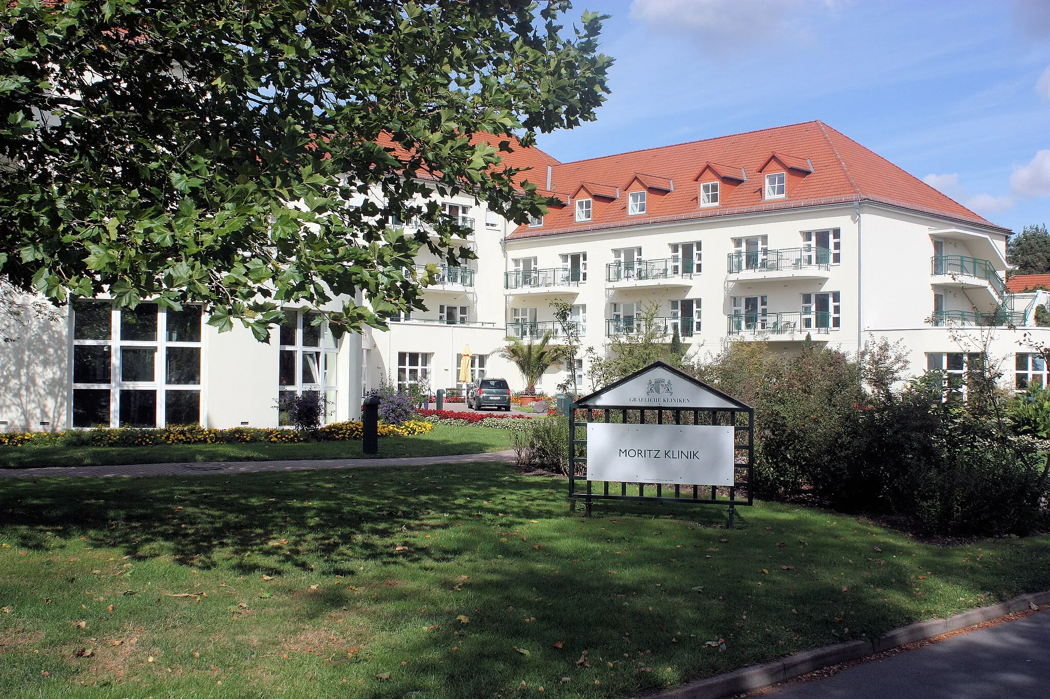 Photo showing: Bad Klosterlausnitz, the Moritz Klinik