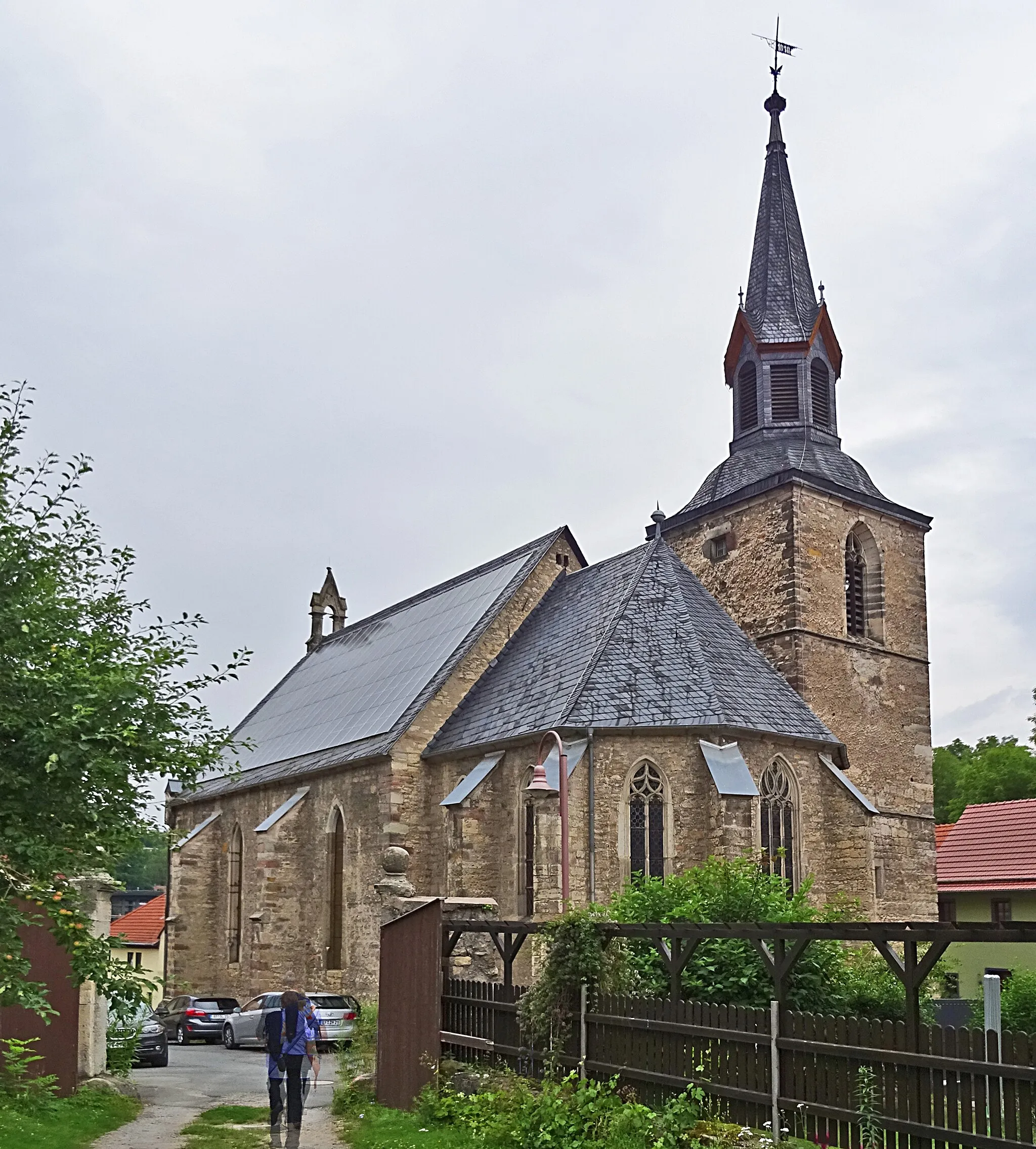 Photo showing: Stadtkirche St. Michaelis Kranichfeld