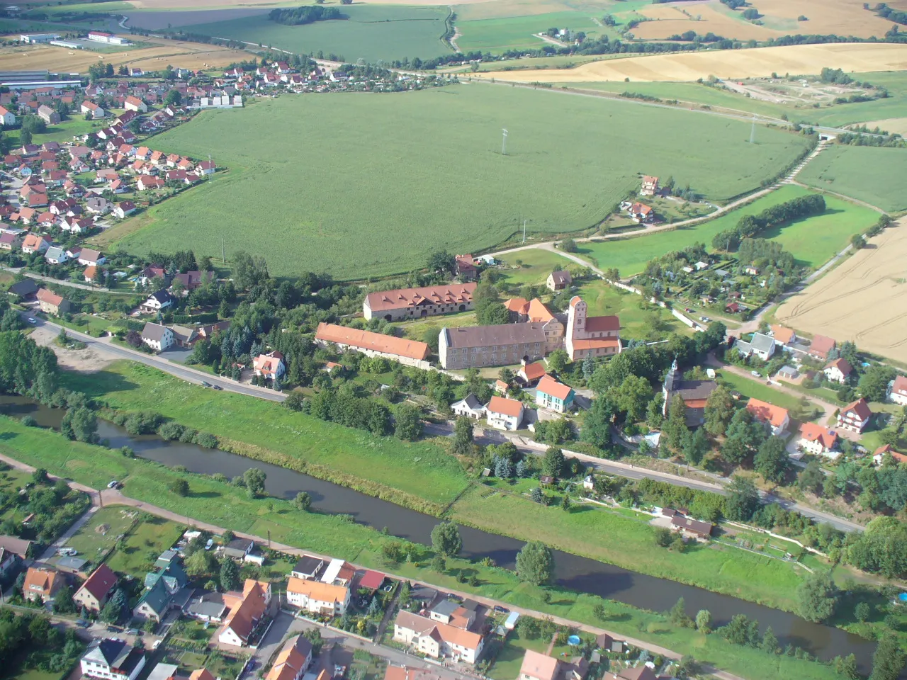 Photo showing: Burghügel von Breitungen/Werra