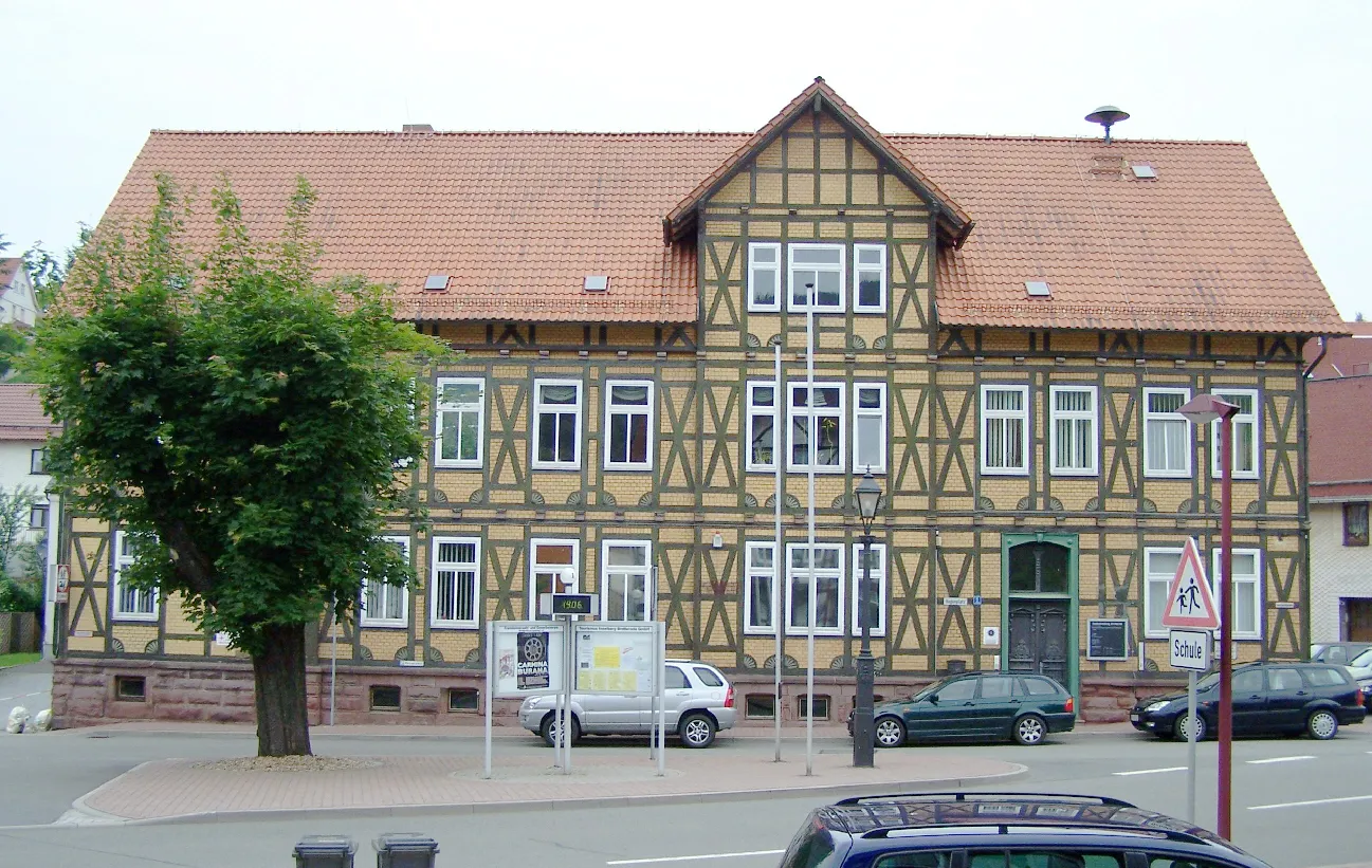 Photo showing: The former town hall in Brotterode.