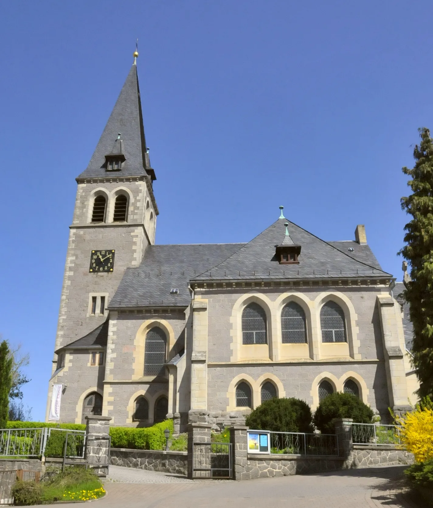 Photo showing: Brotterode, Kirche