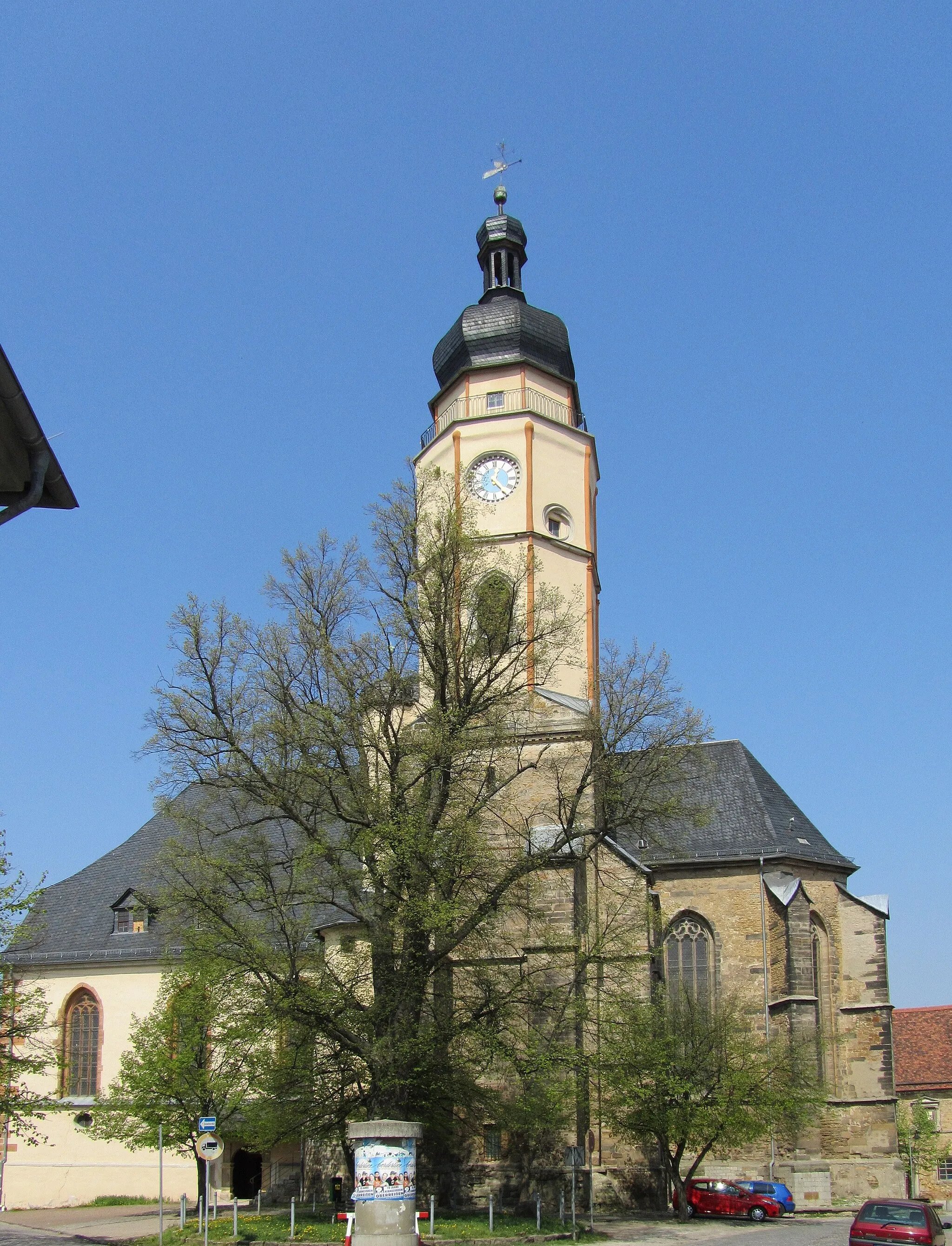 Photo showing: Die Stadtkirche von Buttstädt (Thüringen).