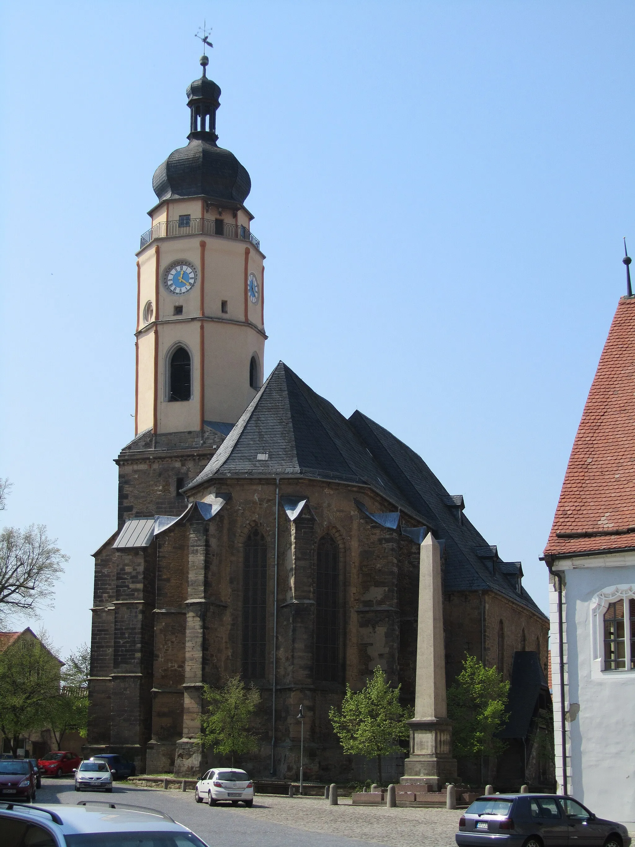 Photo showing: Die Stadtkirche von Buttstädt (Thüringen).