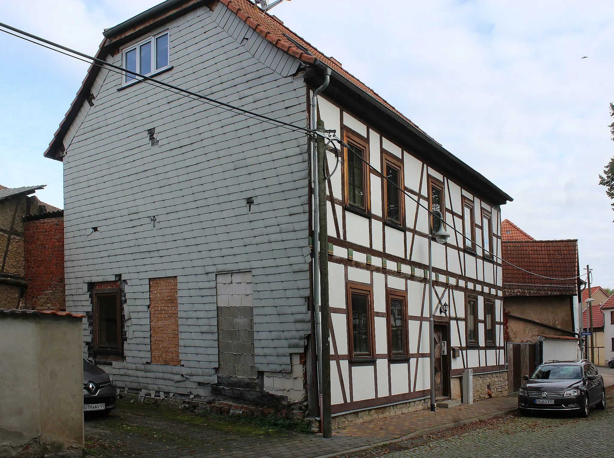 Photo showing: Dachwig, house 12 Kirchstraße