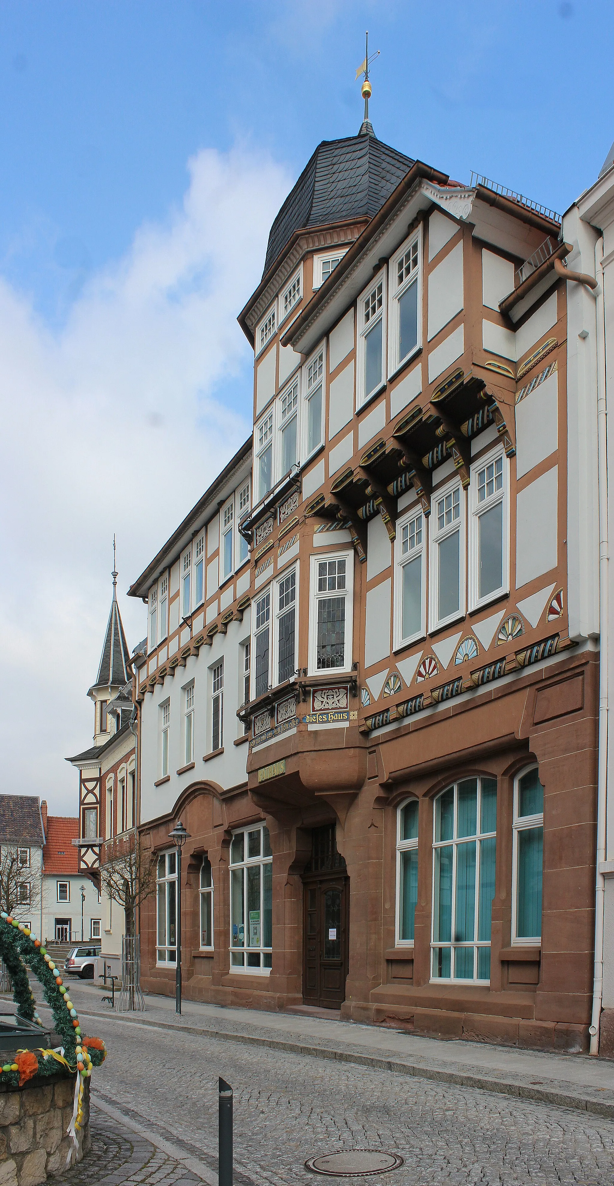 Photo showing: Dingelstädt, the town hall