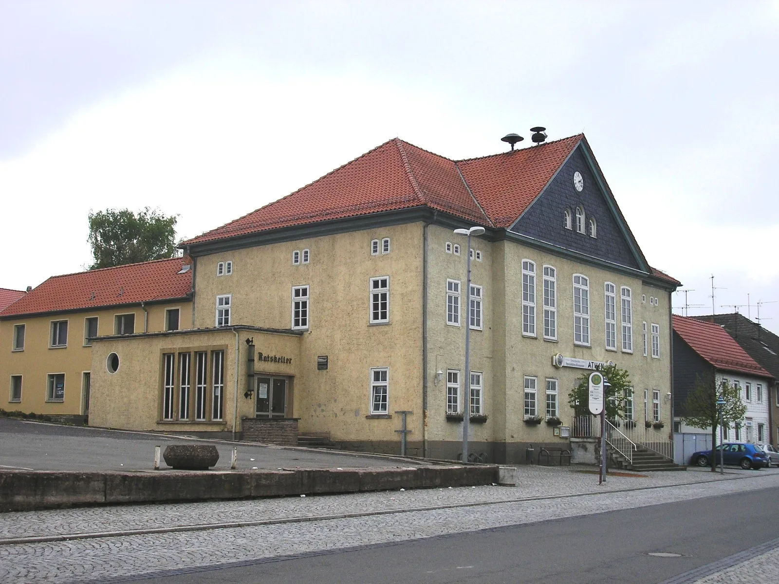 Photo showing: Das ehemalige Rathaus von Ebeleben (Thüringen).