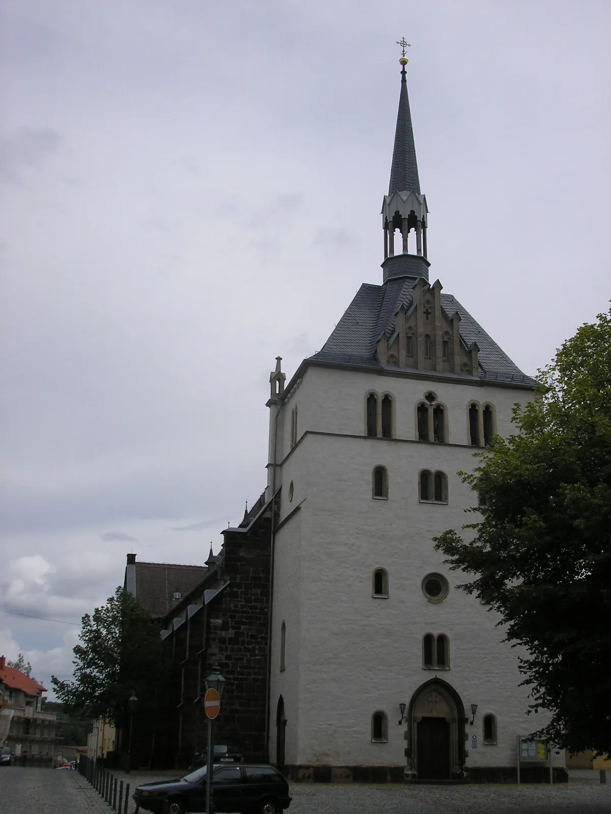 Photo showing: Die Stadtkirche von Eisenberg (Thüringen).