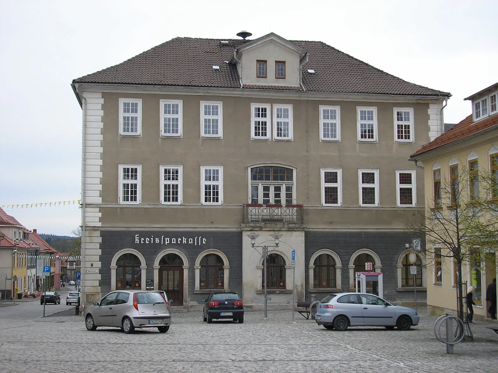 Photo showing: Das Rathaus in Eisfeld (Thüringen)