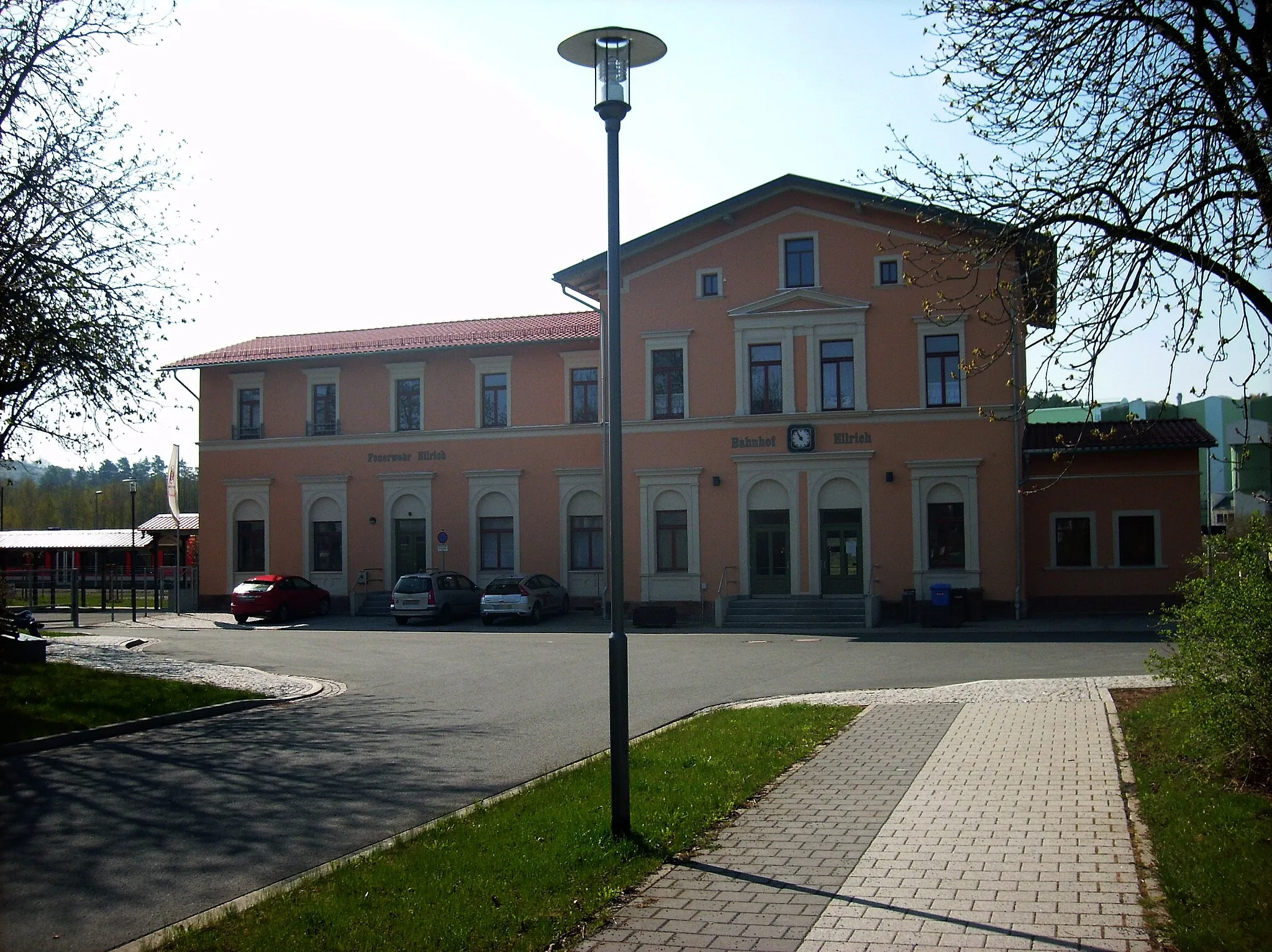 Photo showing: Ellrich train station (Nordhausen district, Thuringia)