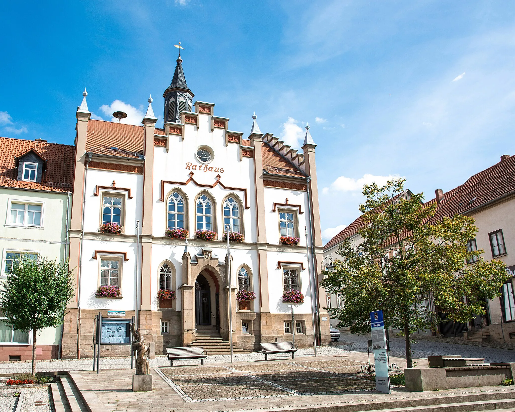 Photo showing: Das Geisaer Rathaus, 2015