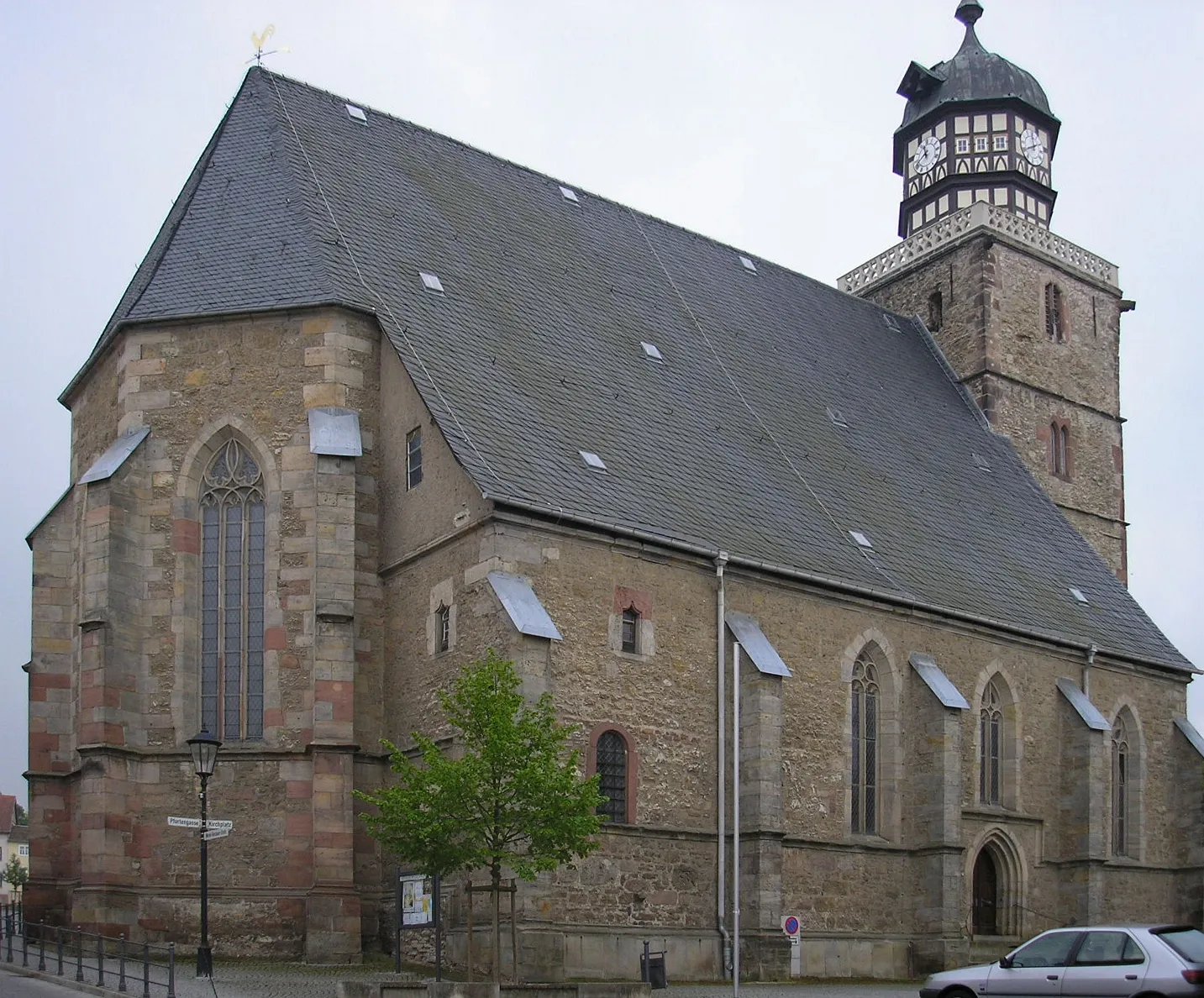 Photo showing: Stadtkirche von Geisa (Rhön).