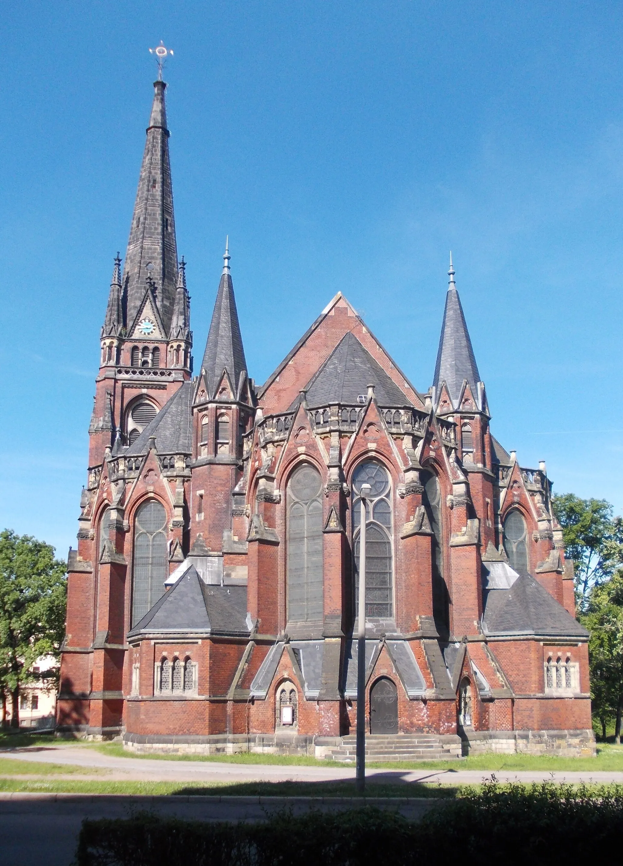 Photo showing: St. John's Church in Gera (Thuringia)