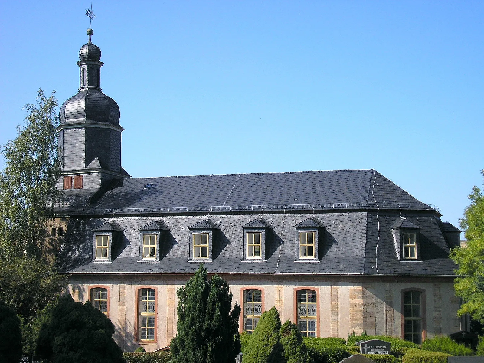 Photo showing: Die Kirche von Geraberg im Ilm-Kreis (Thüringen, Deutschland)