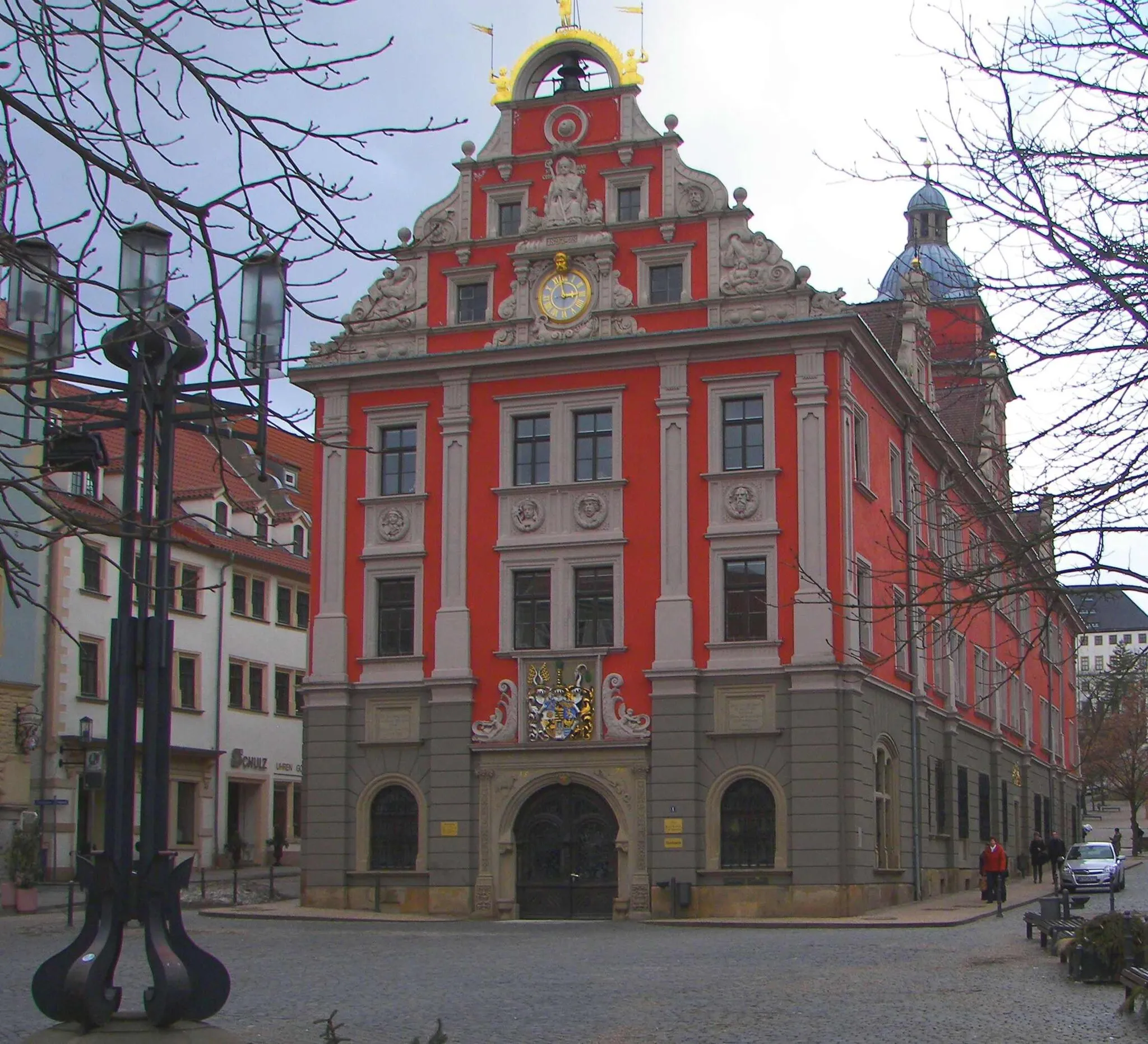 Photo showing: Das historische Rathaus von Gotha auf dem Hauptmarkt