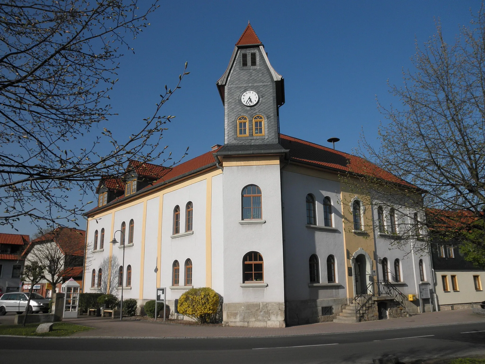 Photo showing: Rathaus in Grossengottern