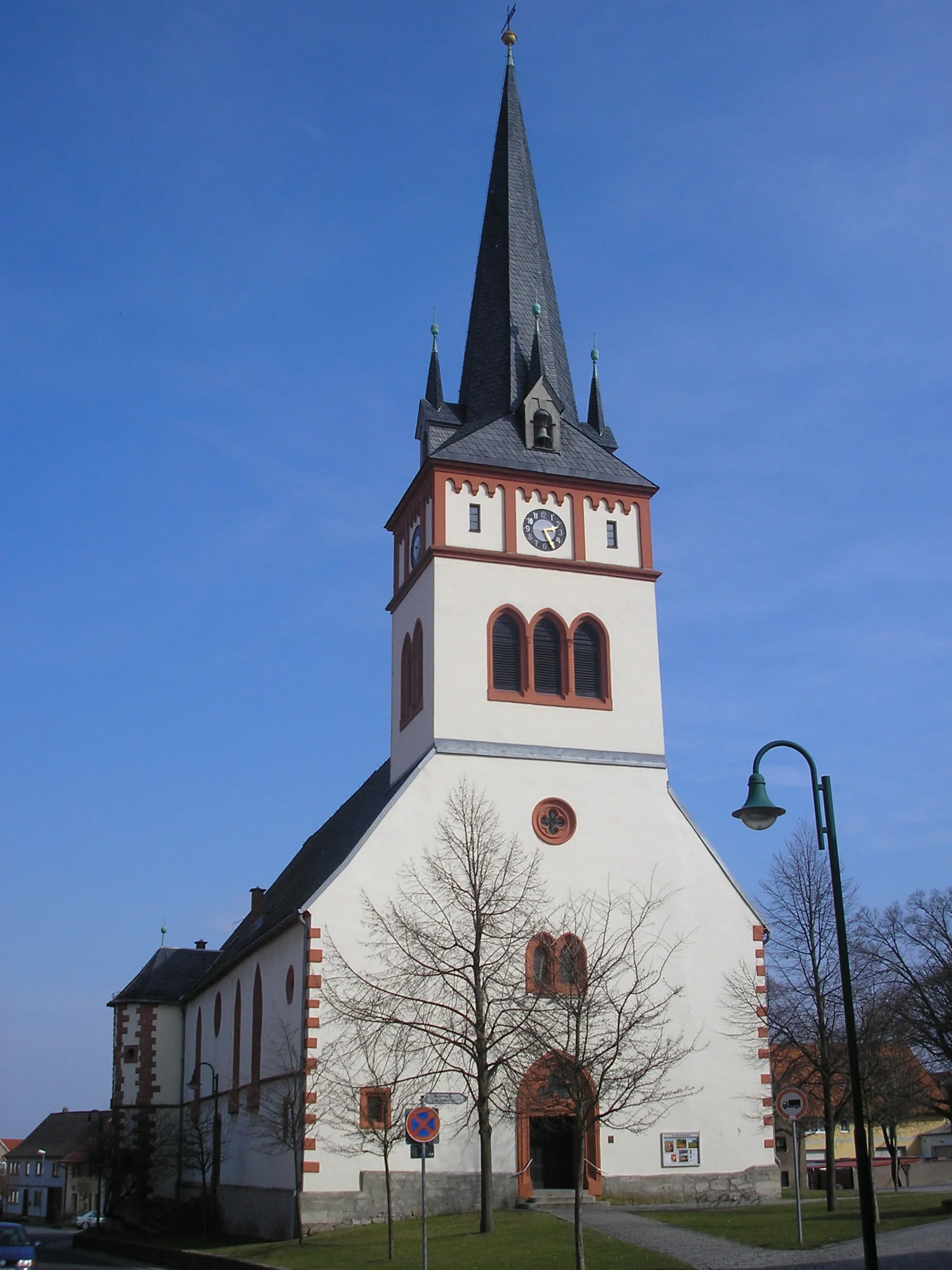 Photo showing: Die Kirche von Herbsleben (Thüringen).
