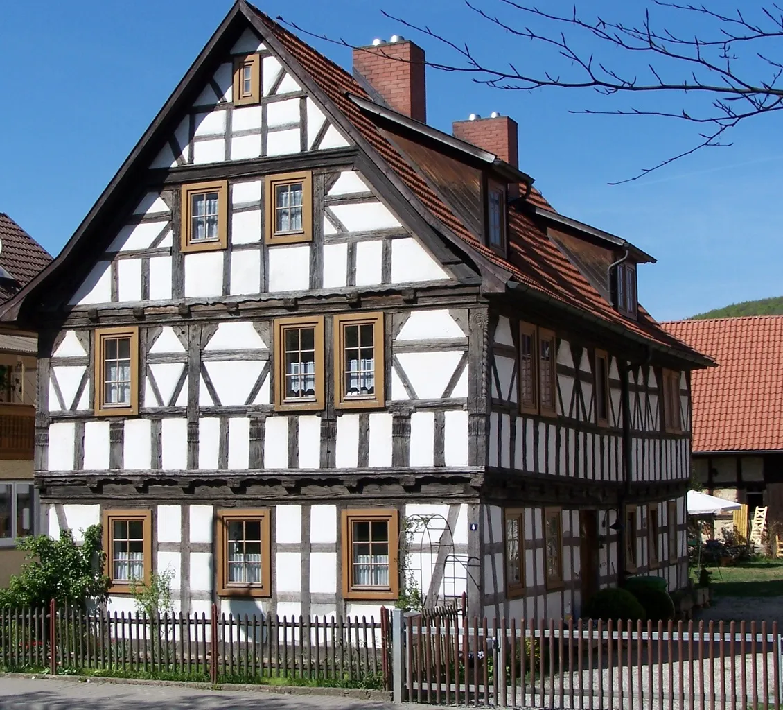 Photo showing: Fachwerkhaus in Jüchsen