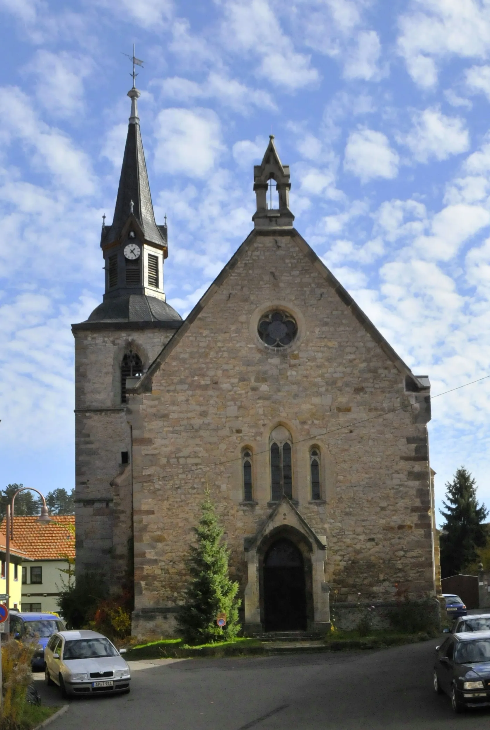 Photo showing: Kranichfeld, Kirche