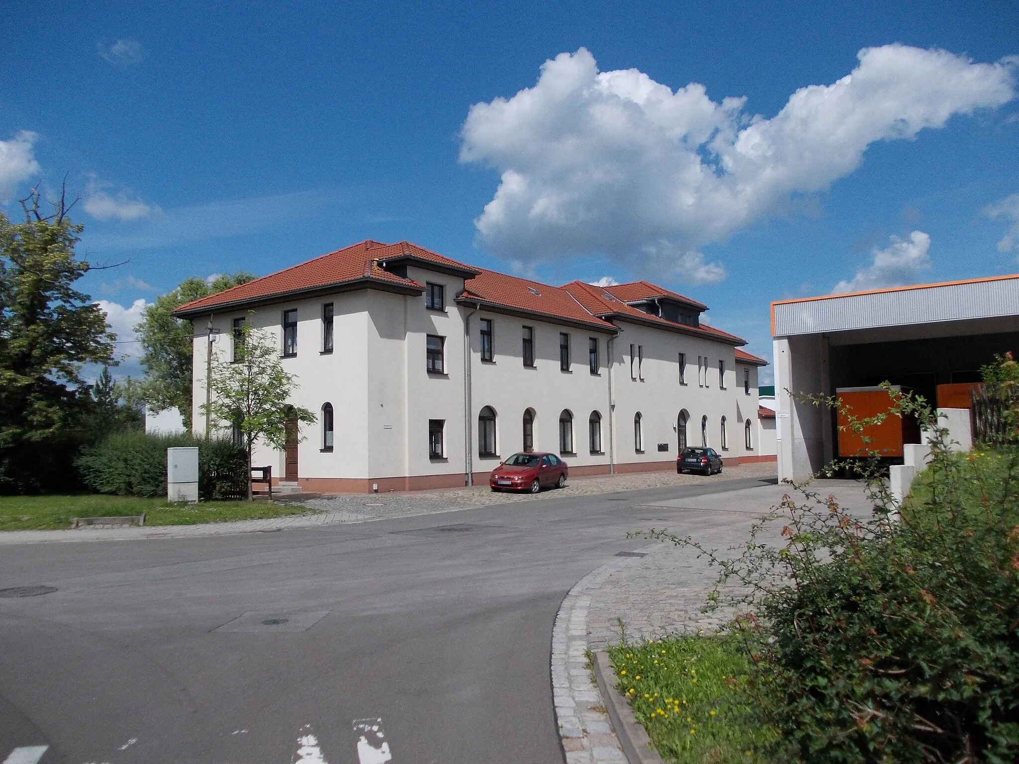 Photo showing: Former Lucka train station of the Gaschwitz-Meuselwitz railway line (district of Altenburger Land, Thuringia)