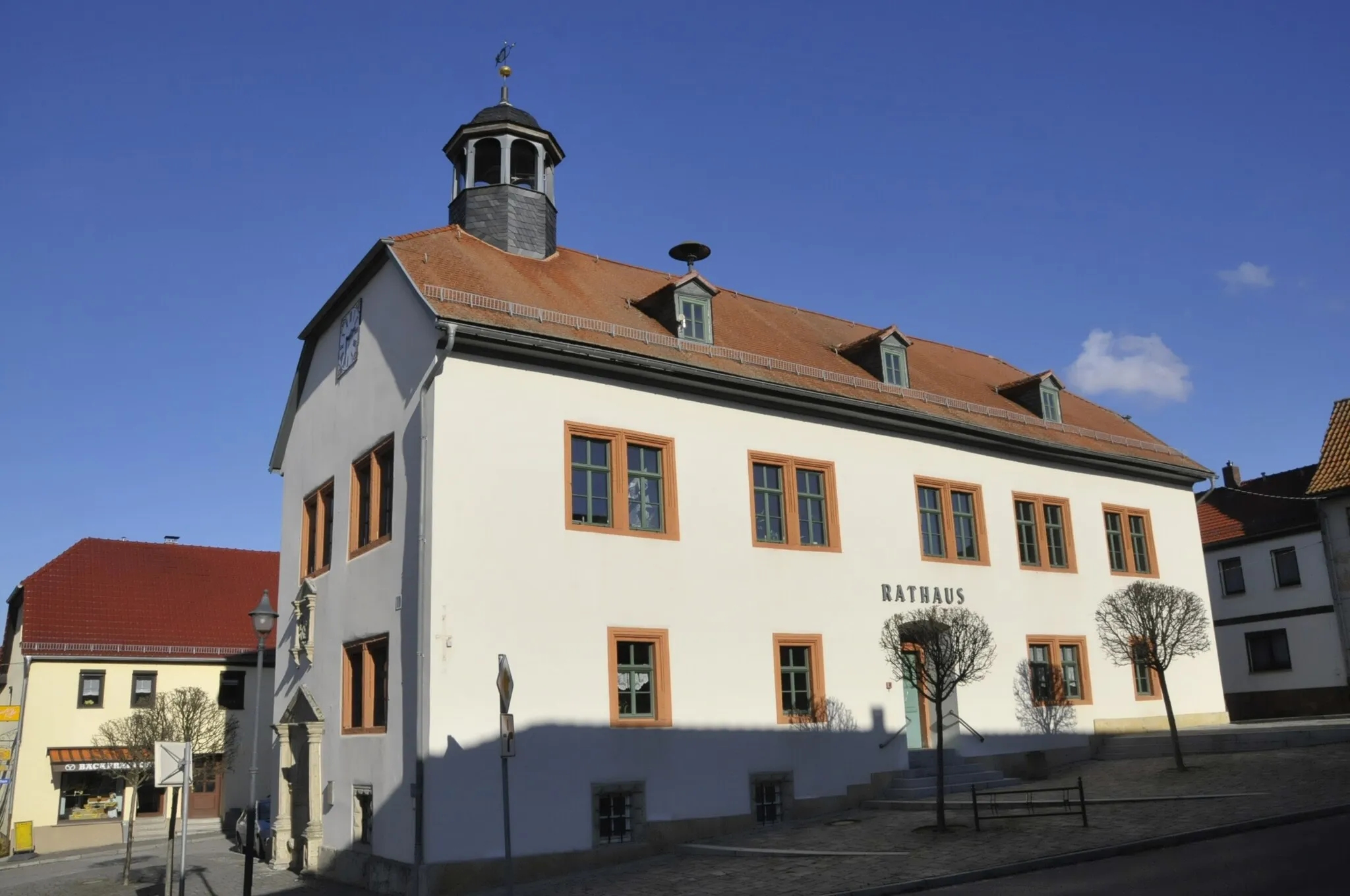Photo showing: Magdala, Rathaus