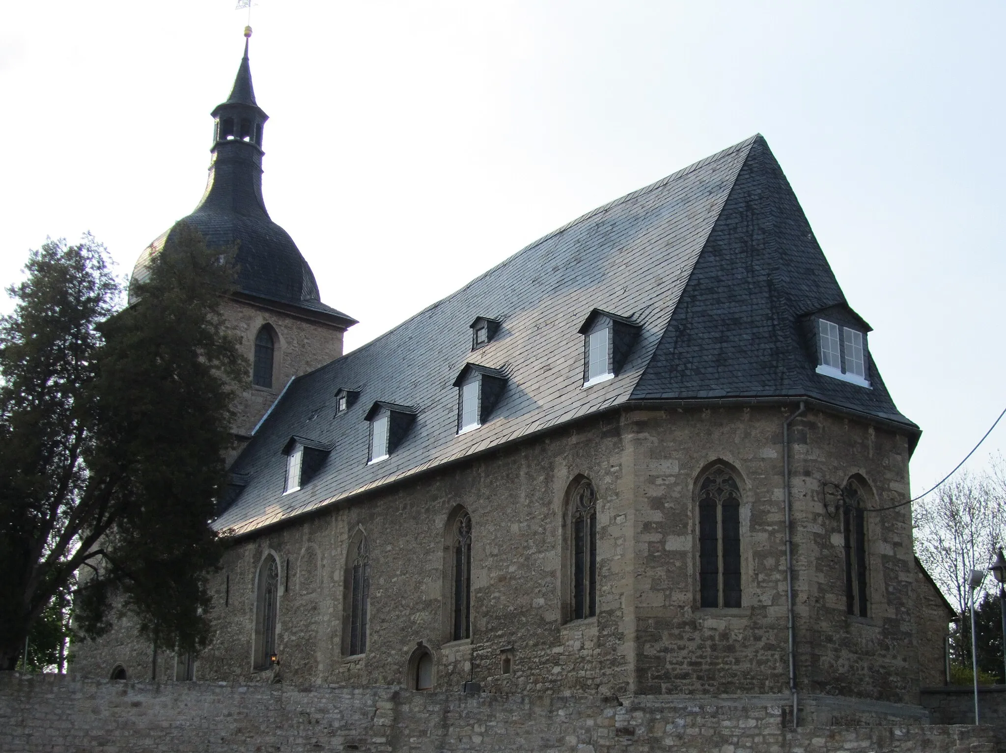Photo showing: Die Stadtkirche von Magdala (Thüringen).