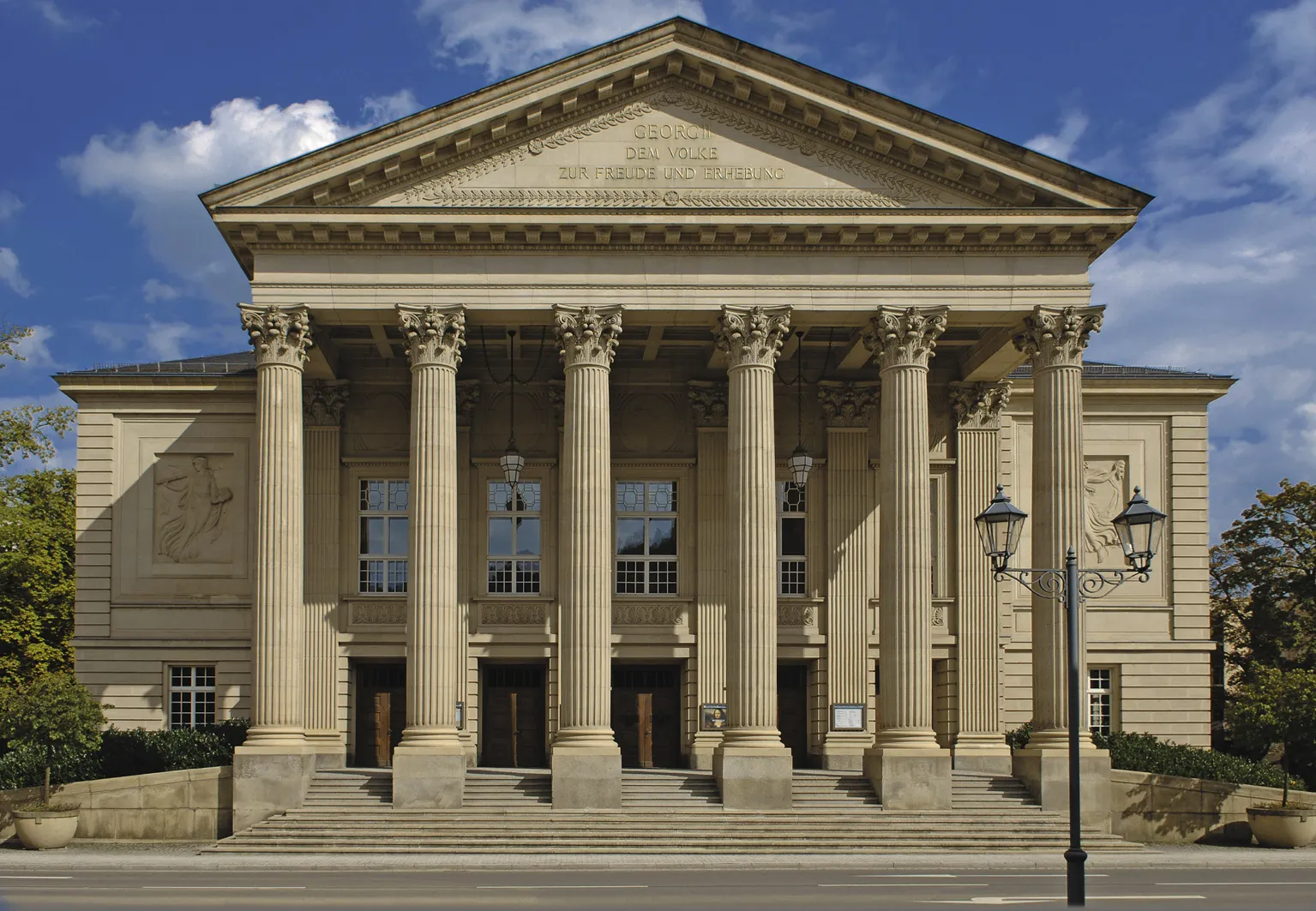 Photo showing: Meiningen Court Theatre - Front