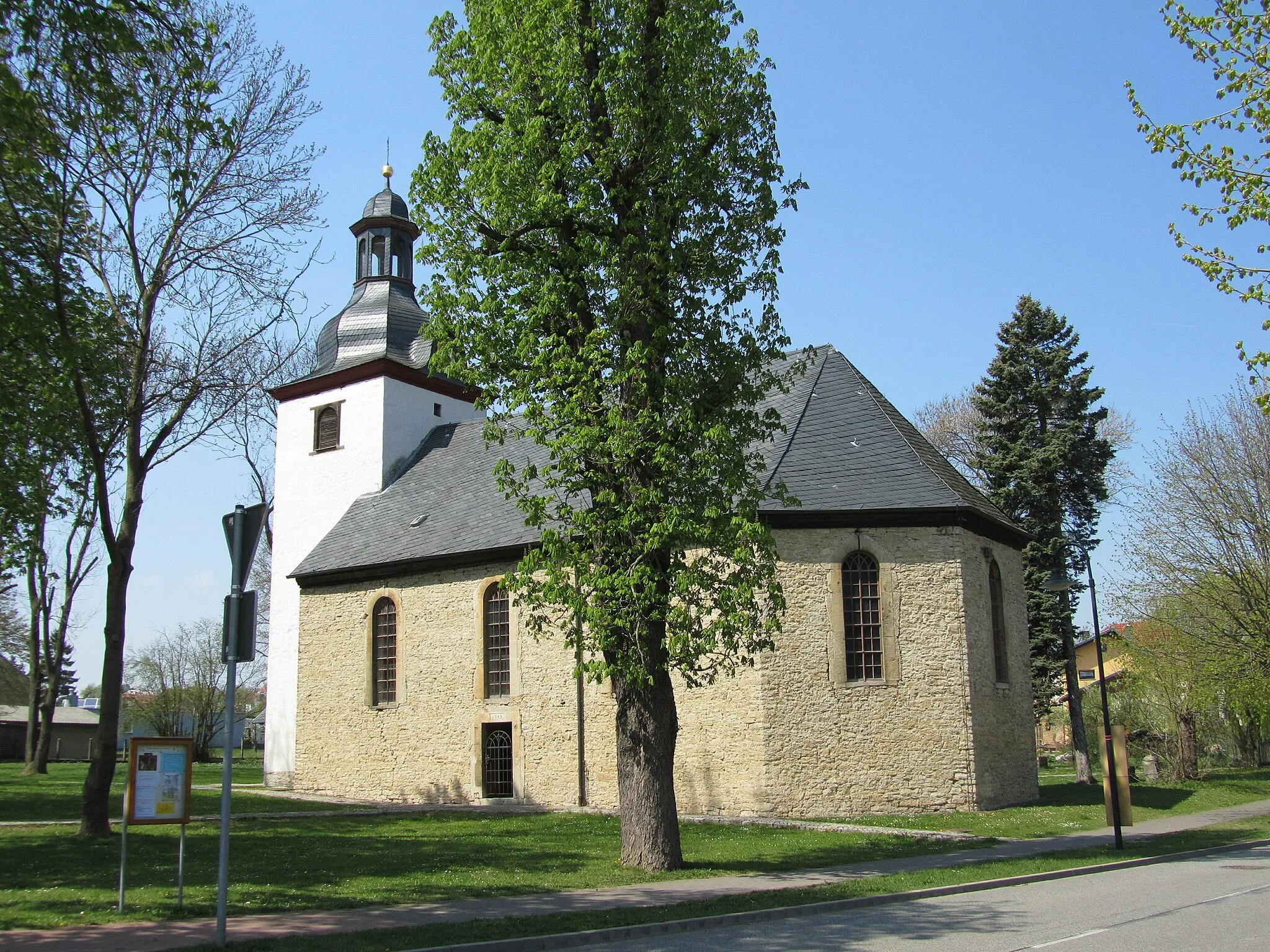 Photo showing: Die Kirche von Menteroda (Thüringen).