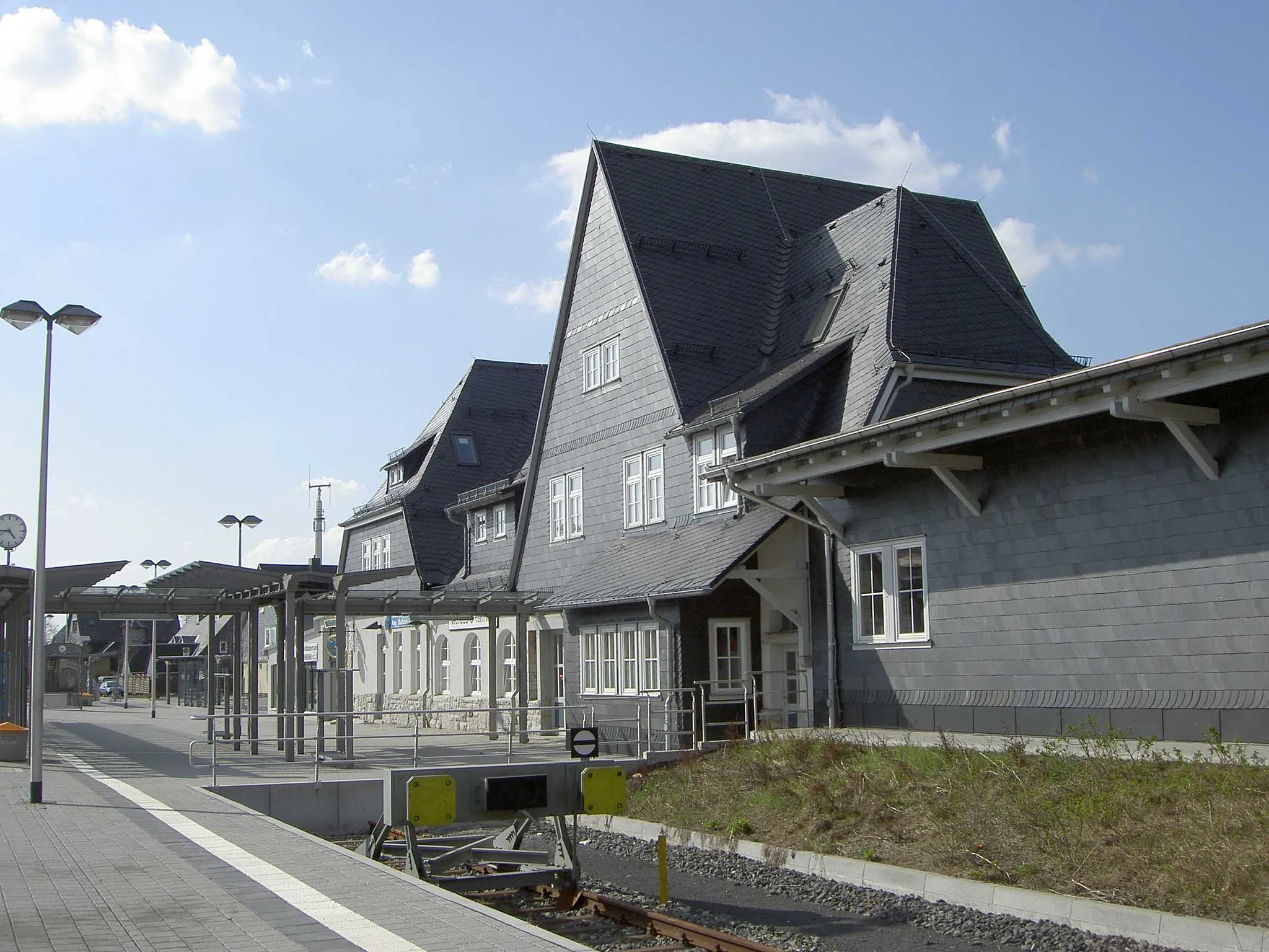 Photo showing: Bahnhof Neuhaus am Rennweg