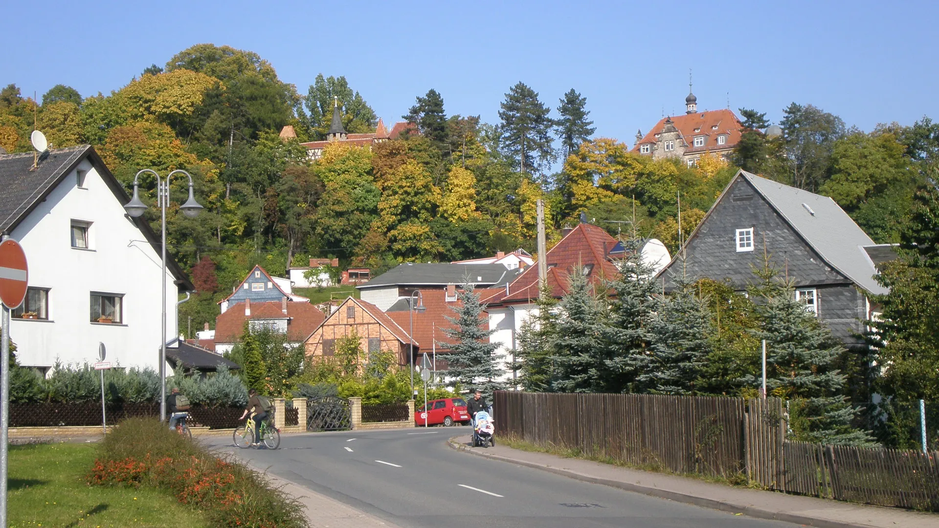 Photo showing: Ansicht Ortswahrzeichen von Neuhaus-Schierschnitz