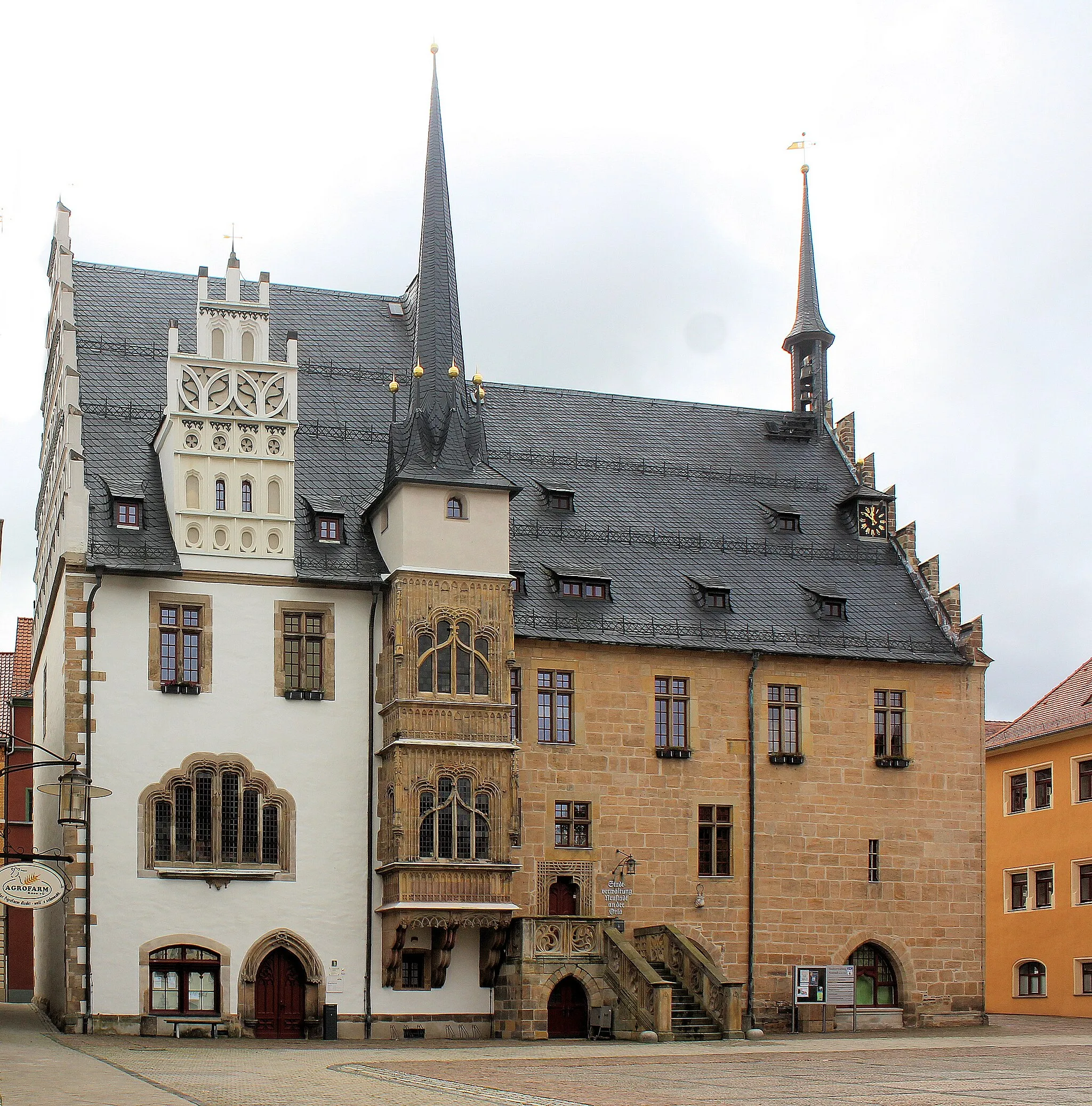 Photo showing: Neustadt an der Orla, the town hall