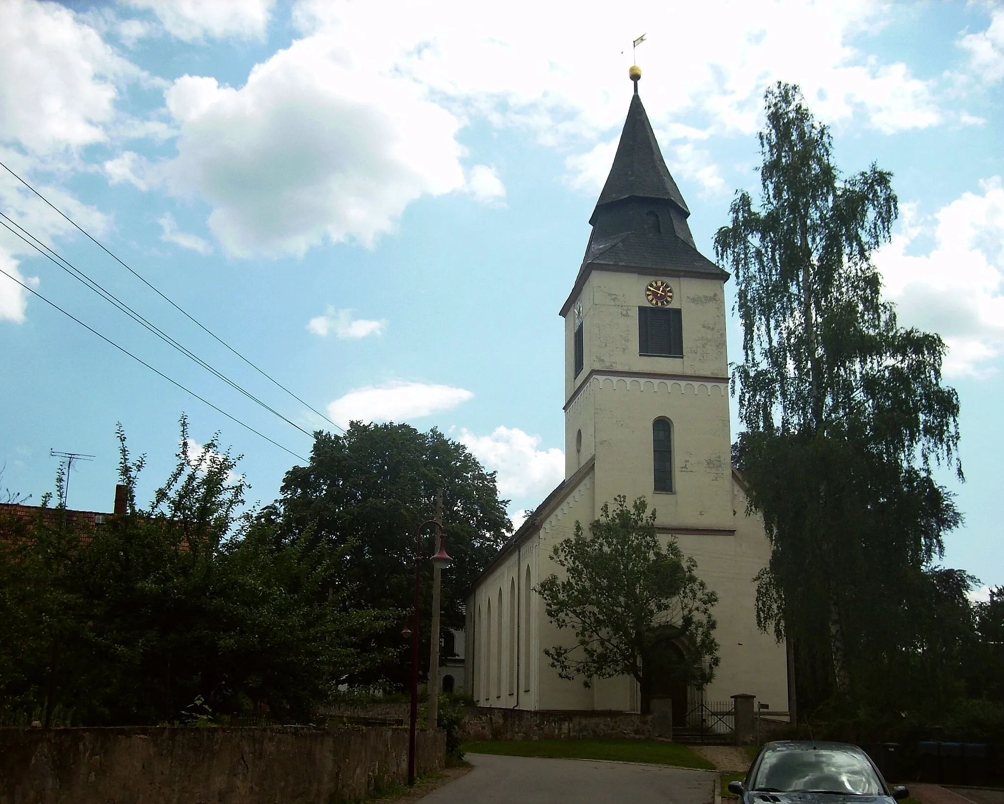 Photo showing: Nobitz Church (district of Altenburger Land, Thuringia)
