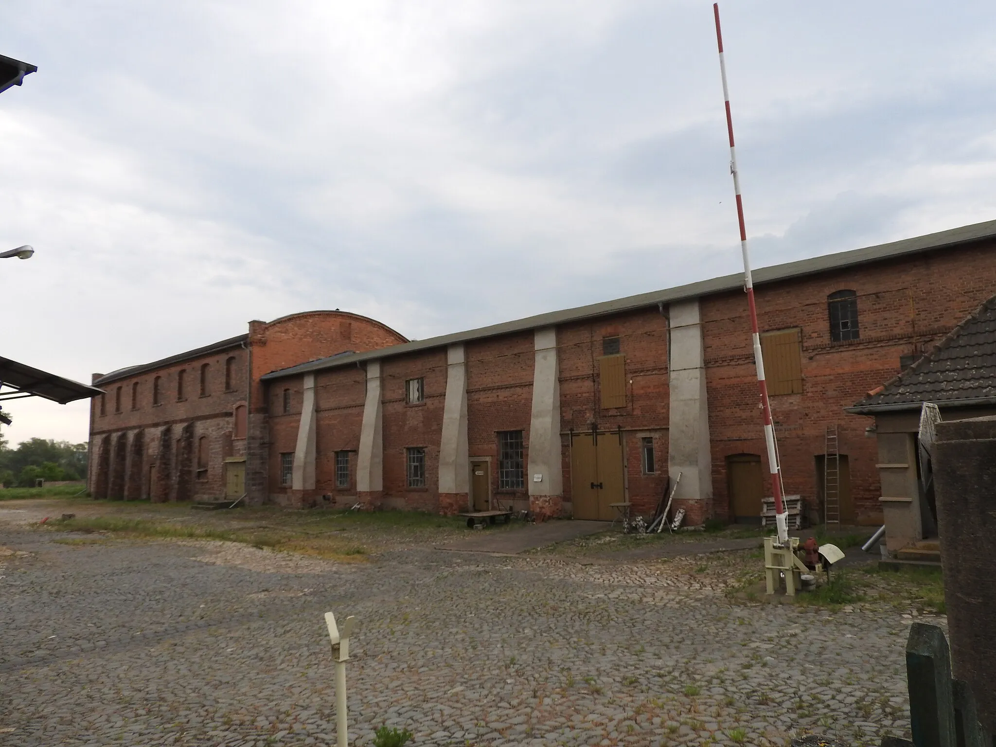 Photo showing: Zuckerfabrik in Oldisleben, Thüringen