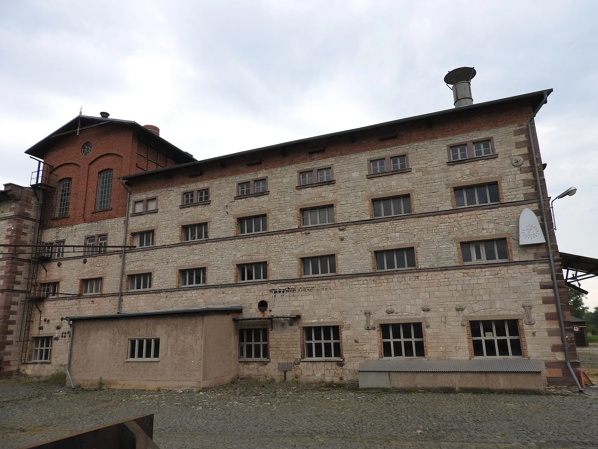 Photo showing: Zuckerfabrik in Oldisleben, Thüringen