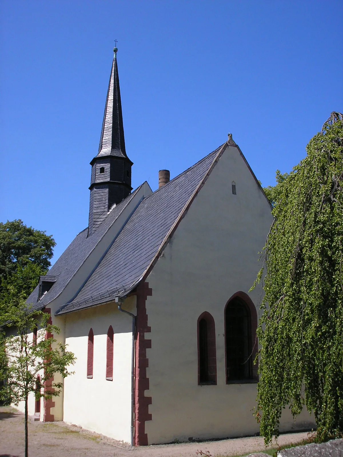 Photo showing: Die Marienkirche in Pößneck (Thüringen).