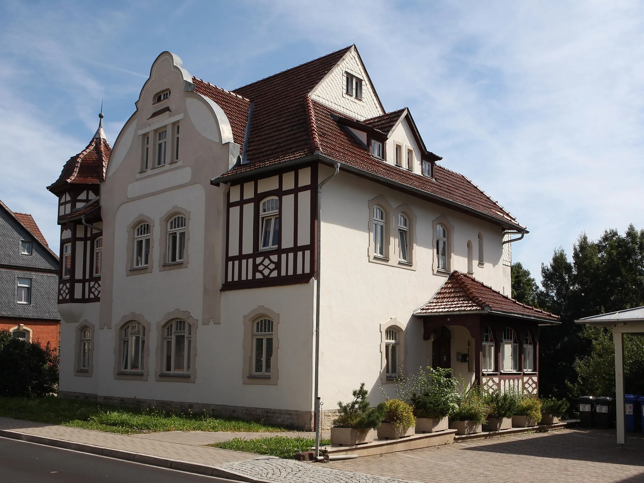 Photo showing: Wohnhaus in Schalkau, Sonneberger Str. 6