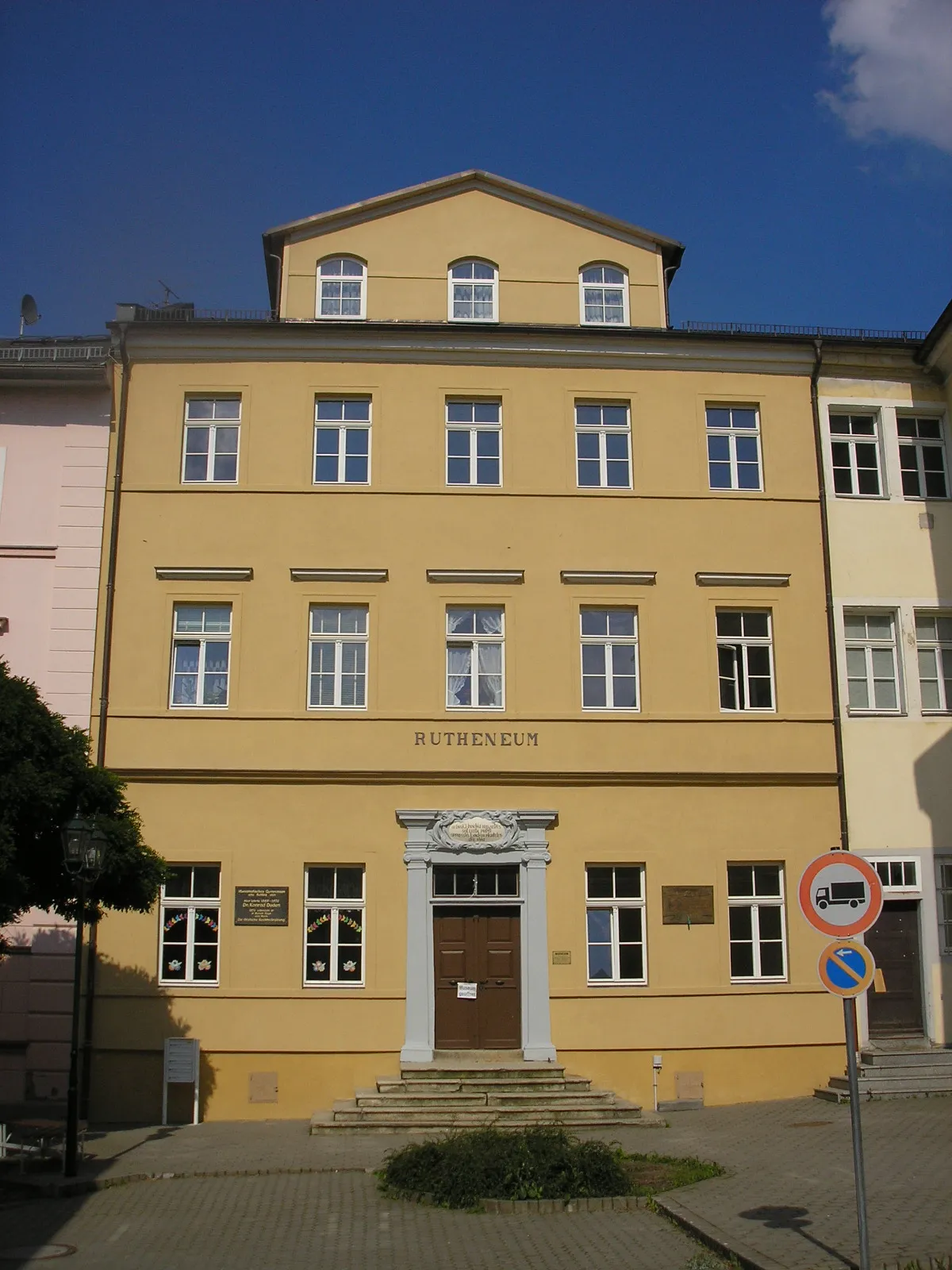 Photo showing: Das Rutheneum in Schleiz (Thüringen).