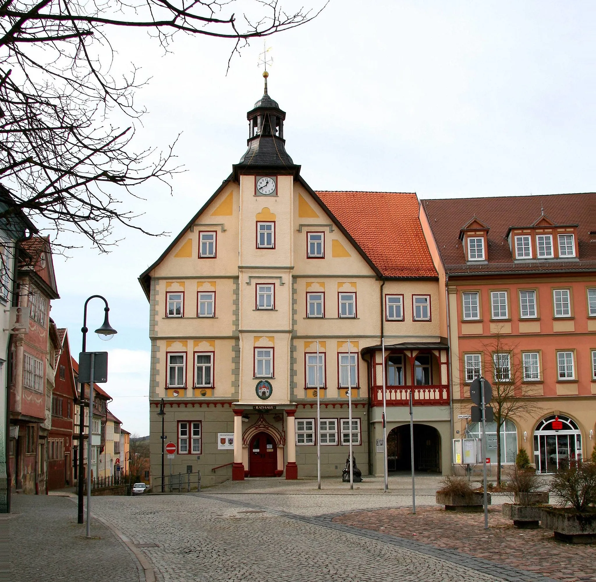 Photo showing: Das Rathaus in Schleusingen