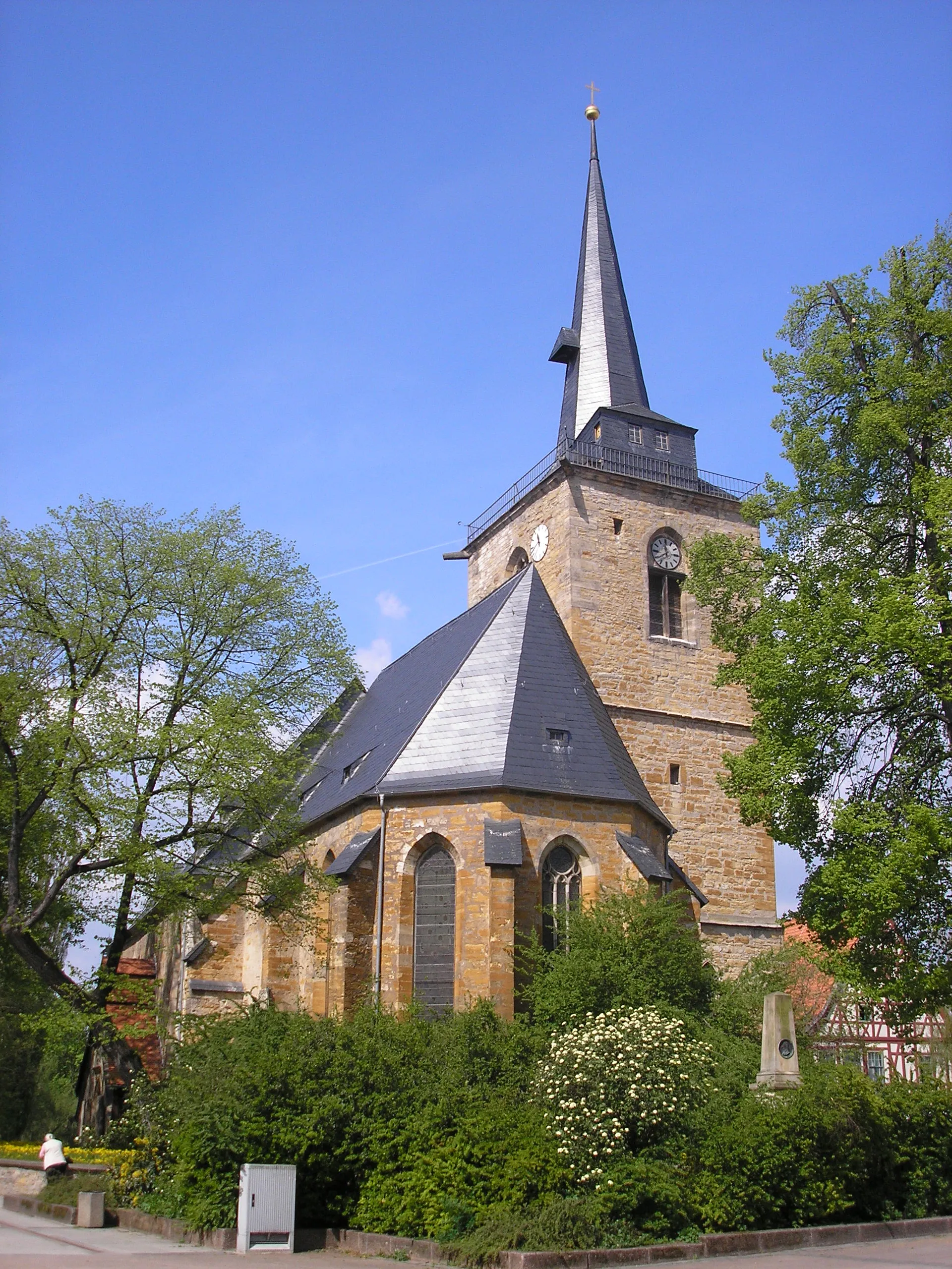 Photo showing: Die Stadtkirche St. Bonifatius in Sömmerda (Thüringen).