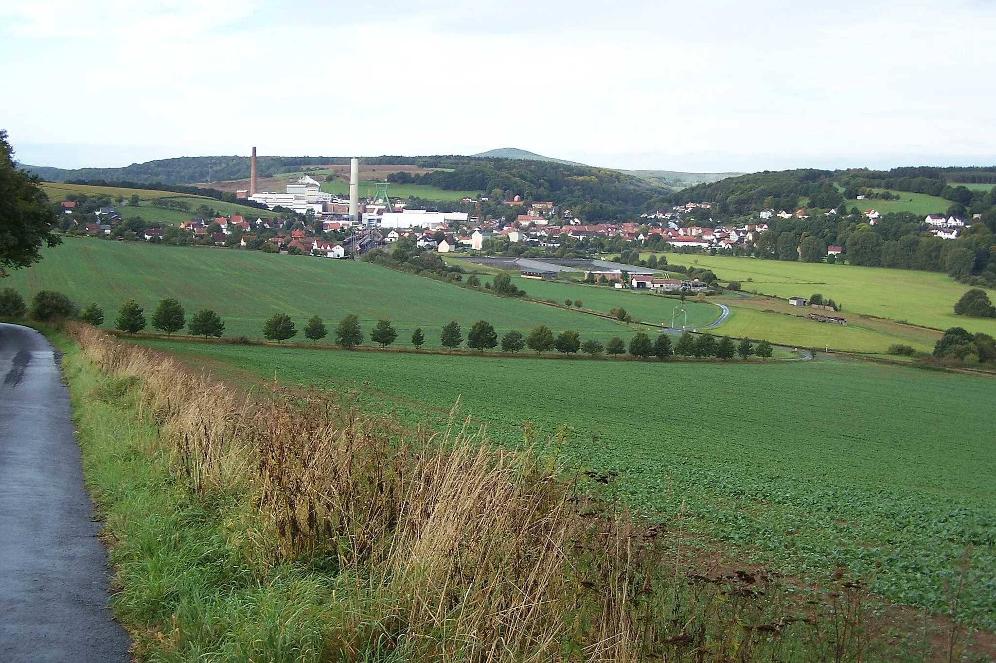 Photo showing: Blick von Norden auf Unterbreizbach.