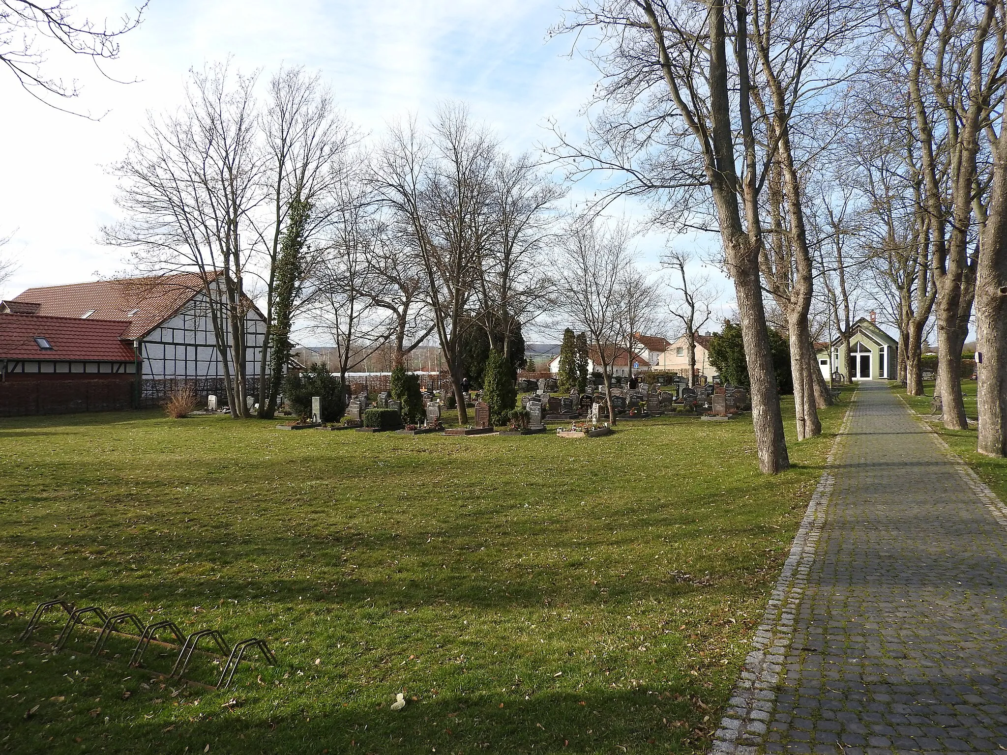 Photo showing: Friedhof Walschleben in Thüringen