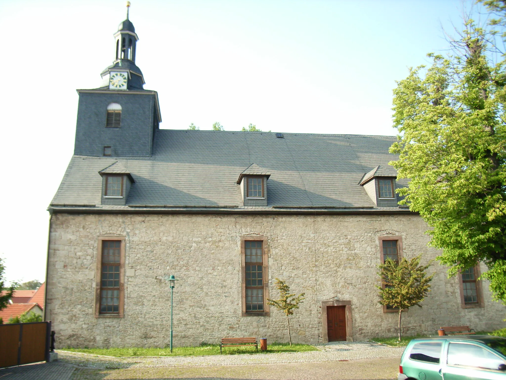 Photo showing: Wölfis, Dorfkirche St. Crucis