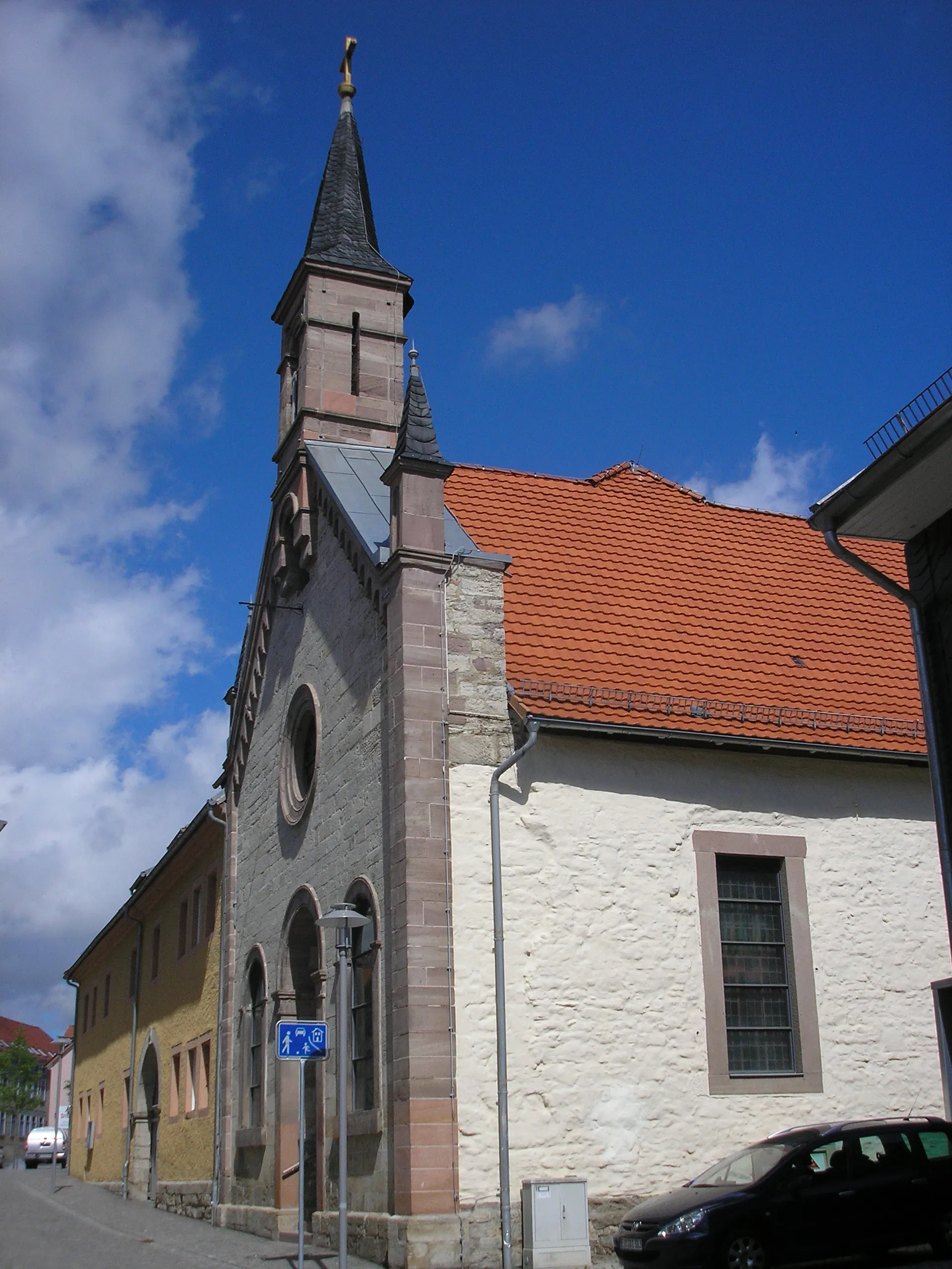 Photo showing: Die evangelische Kirche in Worbis (Thüringen).