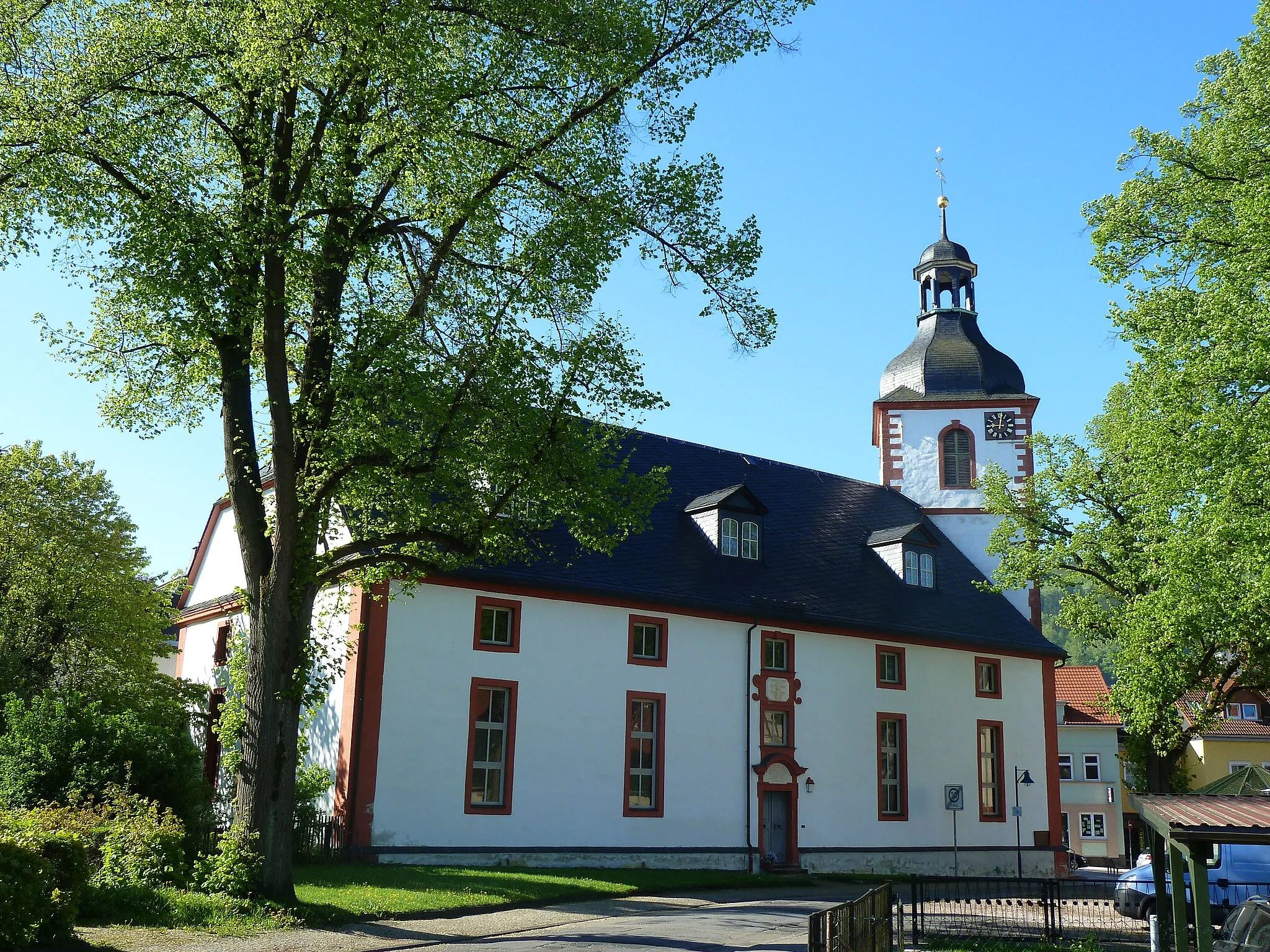 Photo showing: Kirche Mehlis Gesamtansicht